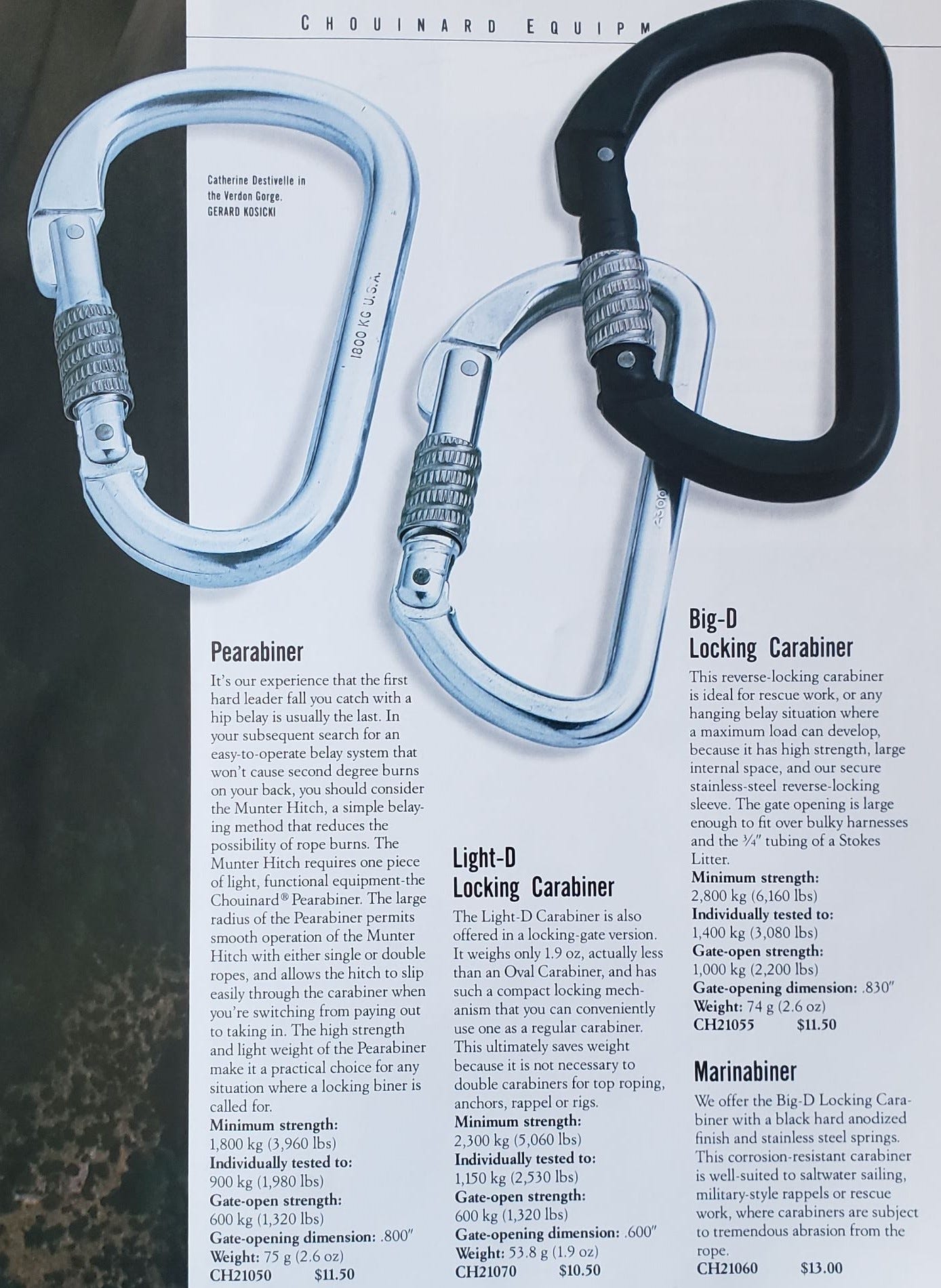 Collection Spotlight Chouinard Reverse Lockers