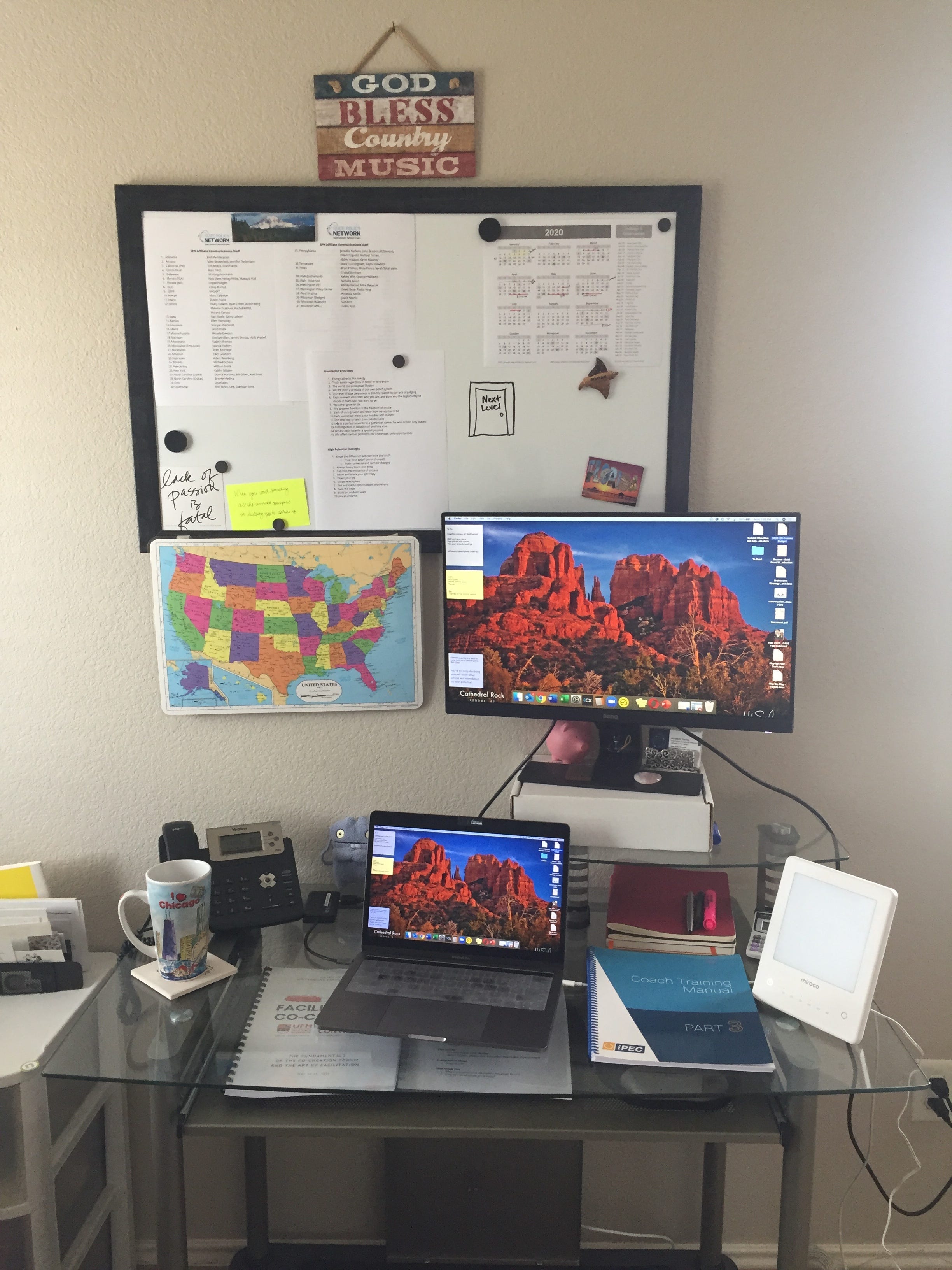 My 2024 office desk