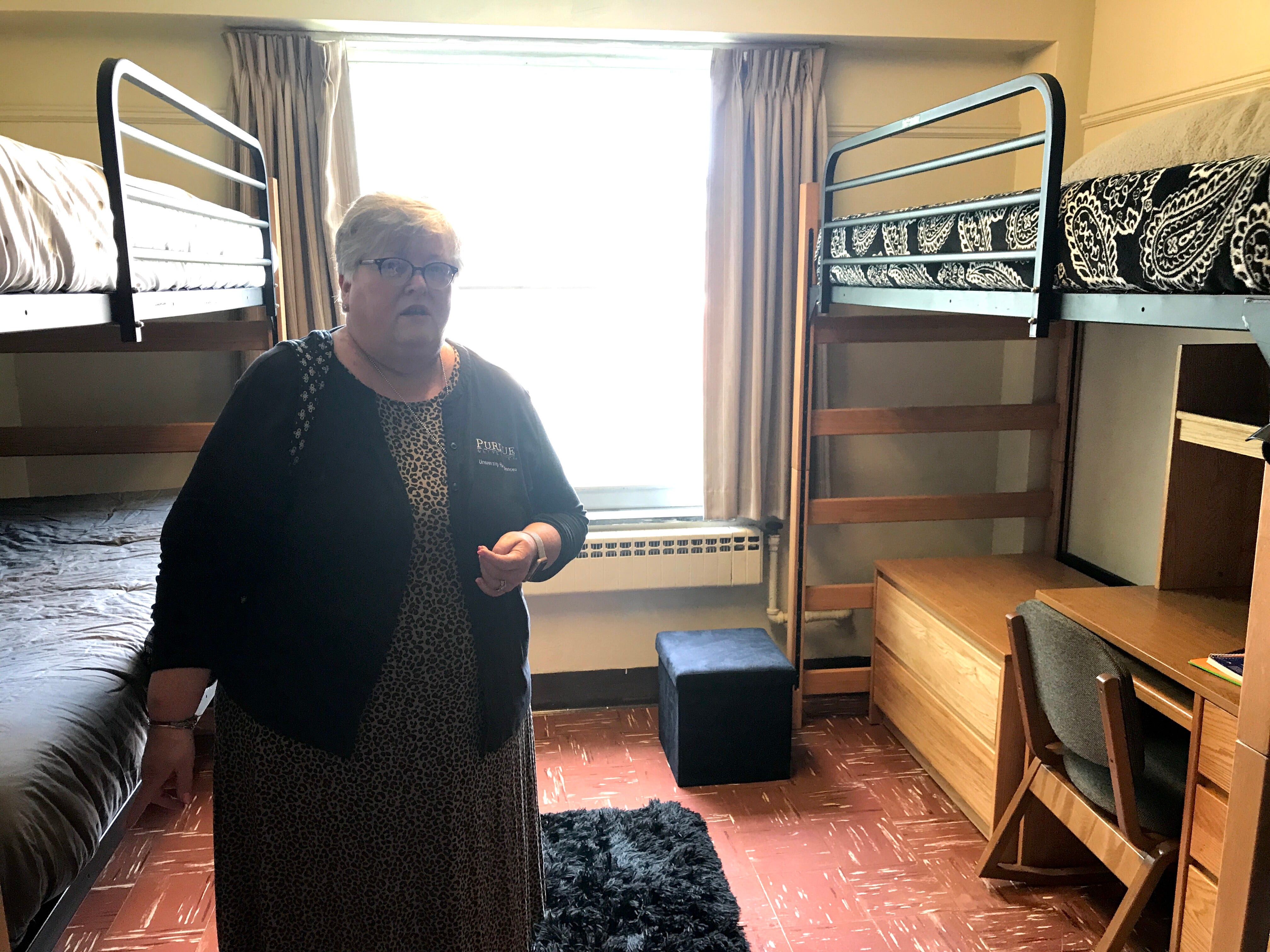 What a dorm room looks like as Purdue squeezes in record freshman class