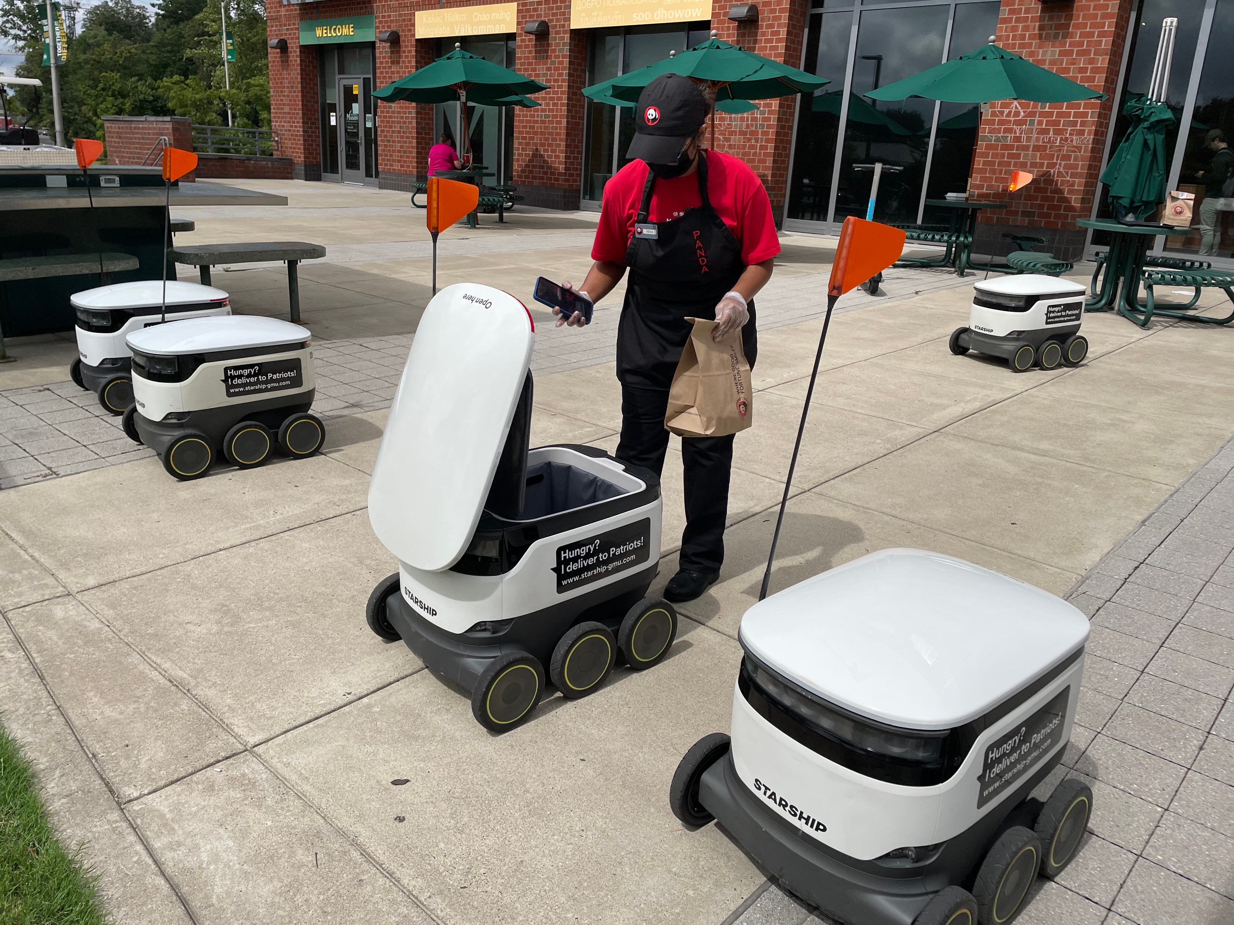 George mason hot sale robots