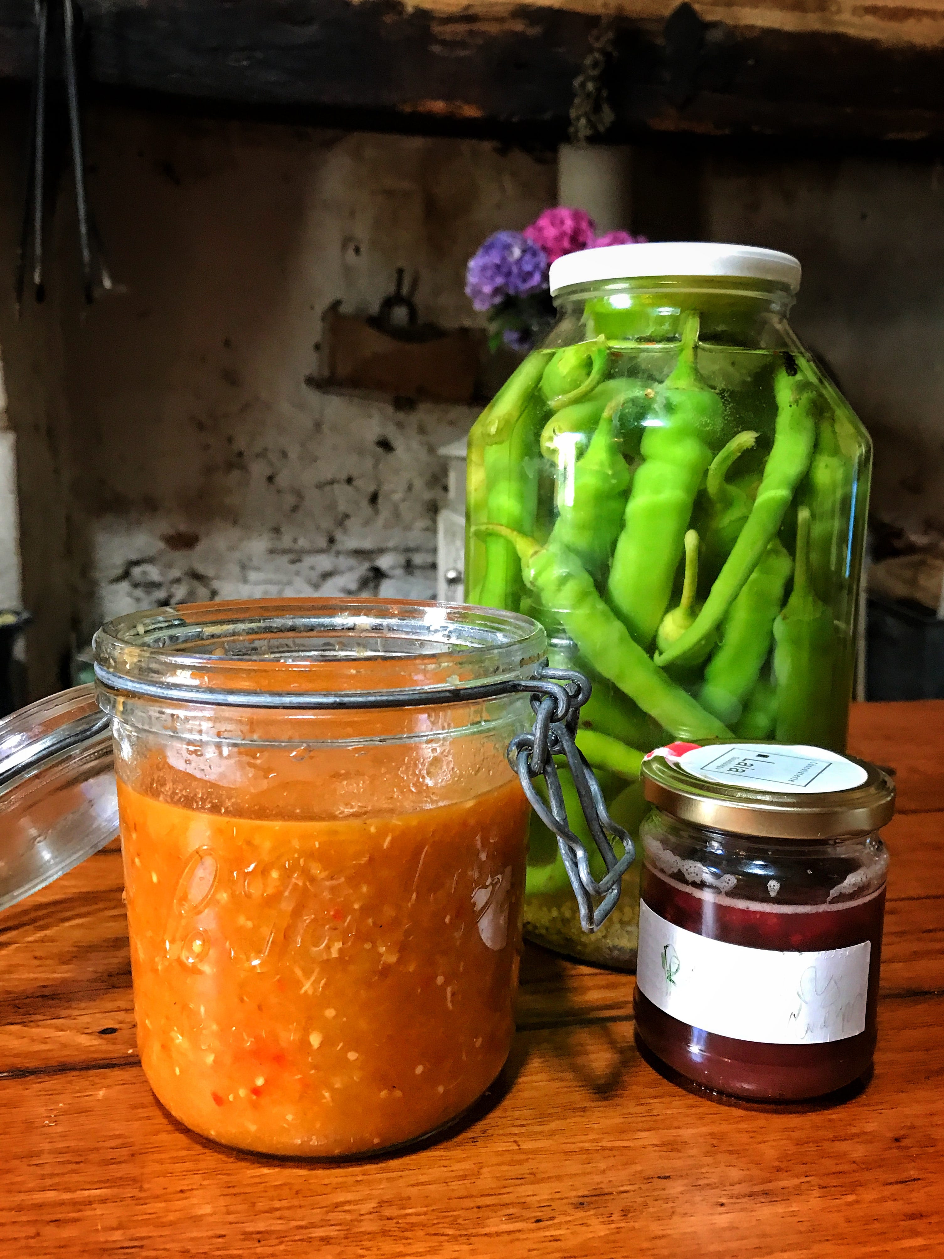 Tomato Chili Jam a decidedly not French confiture.