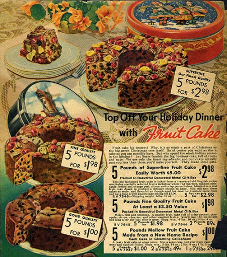 A brief history of fruitcake - by Claire Sewell