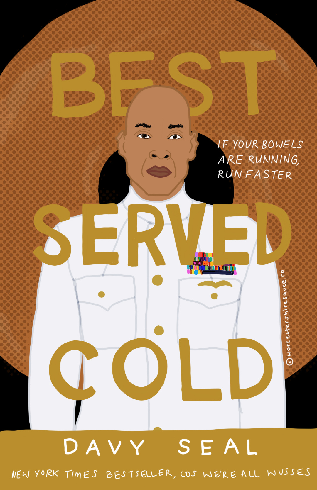 This book cures IBS by Bernadette Worcestershire Sauce