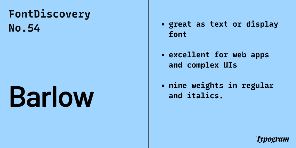 How to Use Barlow: A Practical Sans Serif with Friendly Quirks