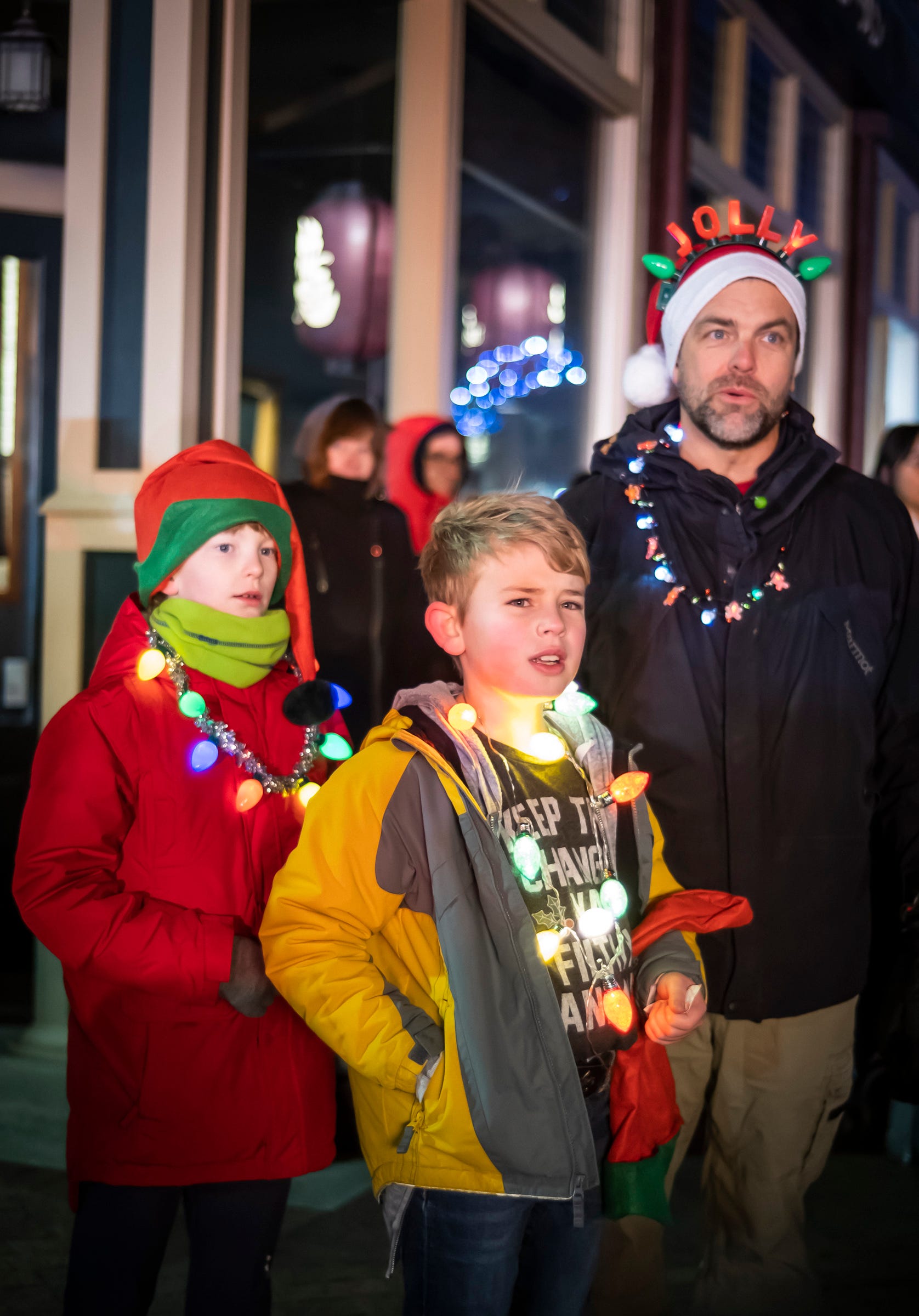 Scenes from the Lafayette Christmas Parade