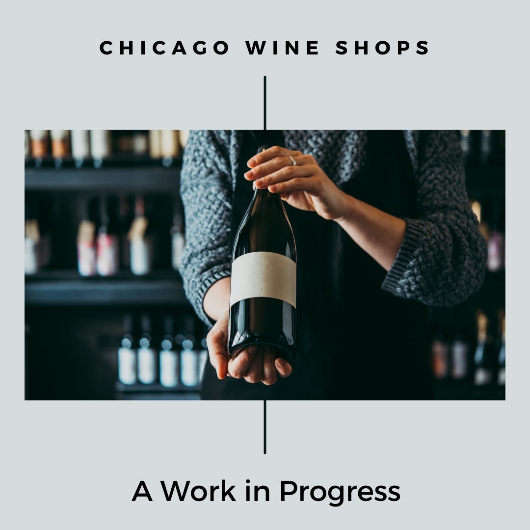 Chicago Wine Shops Chicago Wine Report