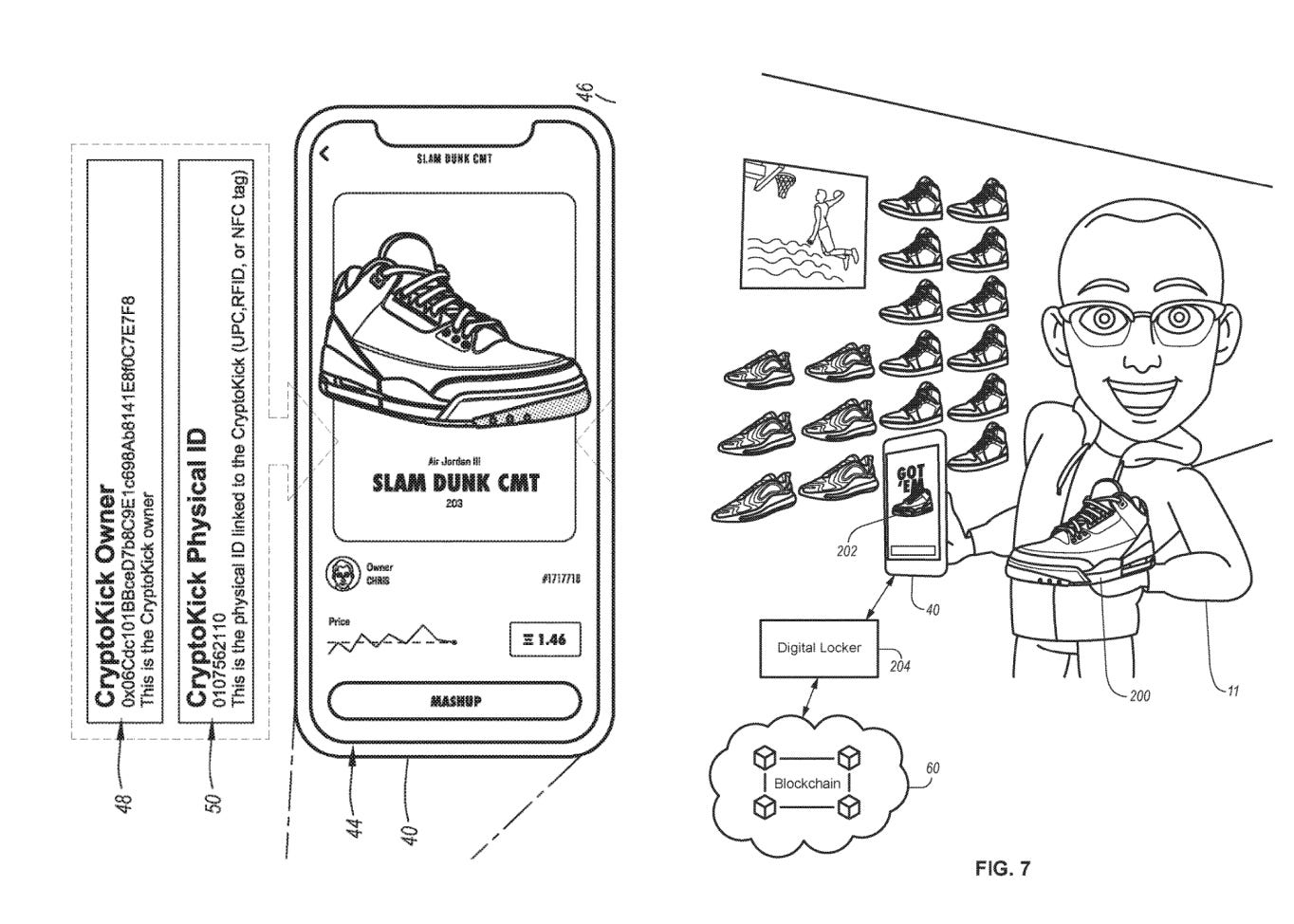Nike s CryptoKicks by Jason Piao Patents Today