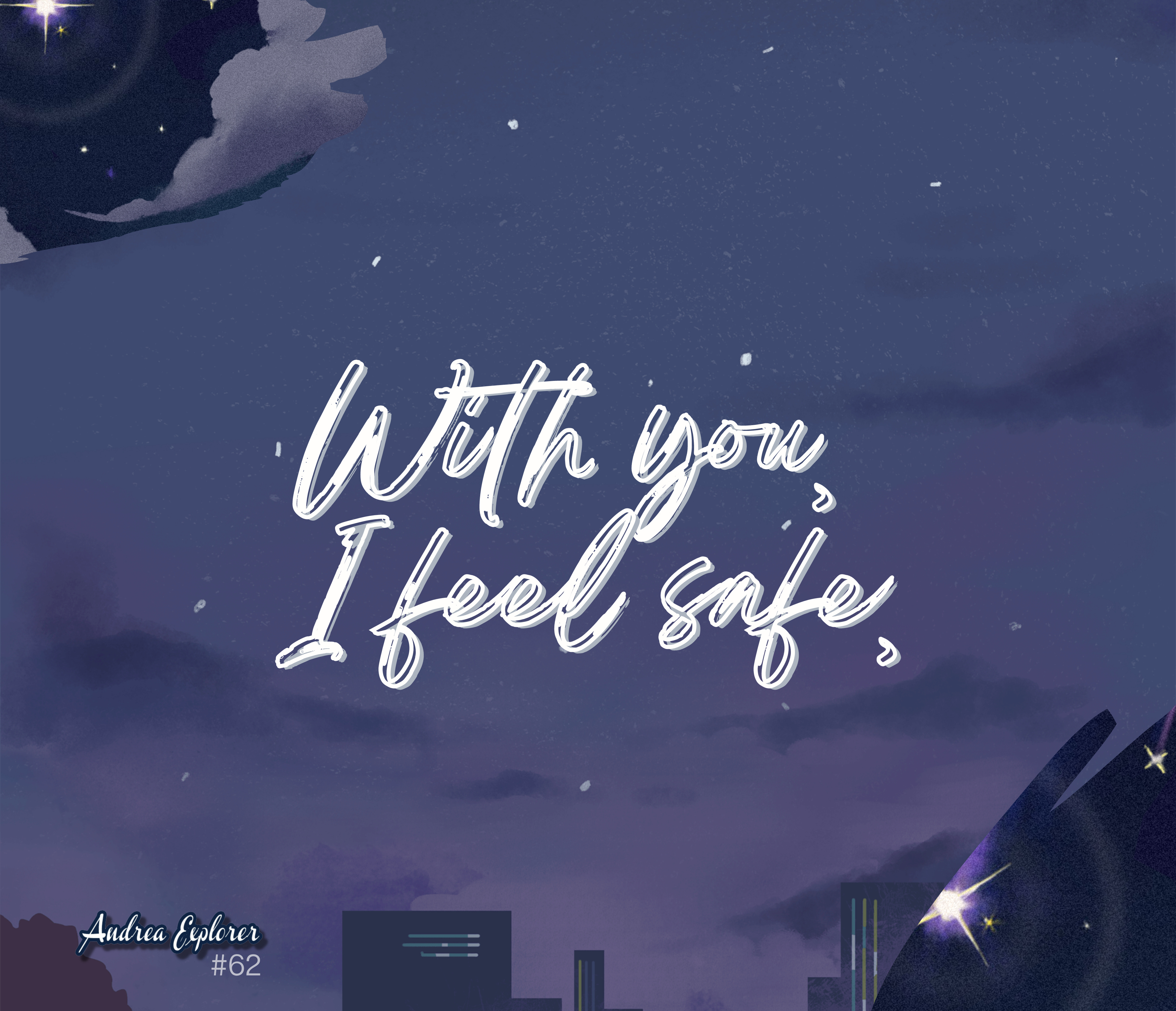 With you, I feel safe, by 𝐀𝐧𝐝𝐫𝐞𝐚 𝕰𝖝𝖕𝖑𝖔𝖗𝖊𝖗