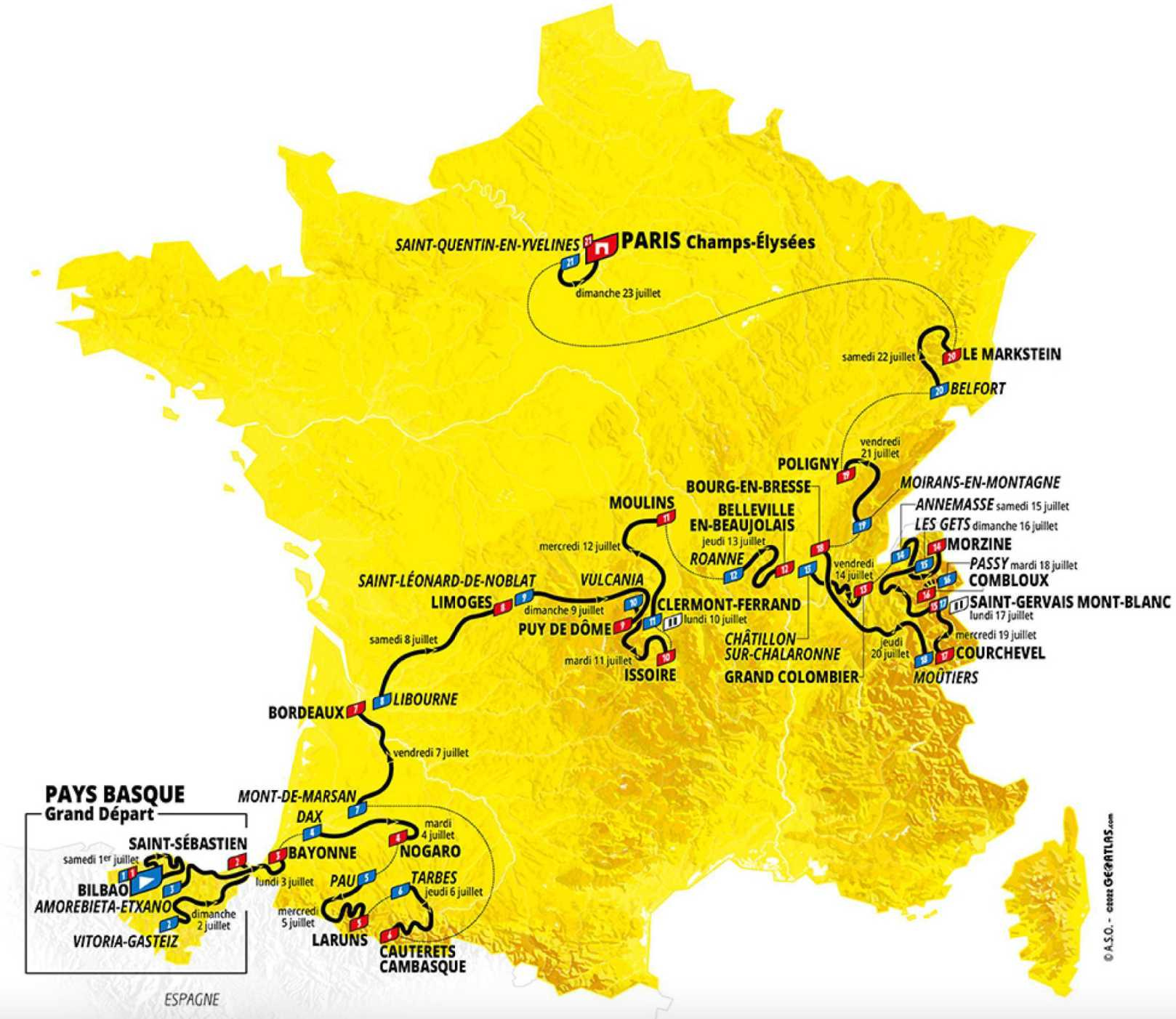 Three Initial Reactions From the 2023 Tour de France Route Reveal