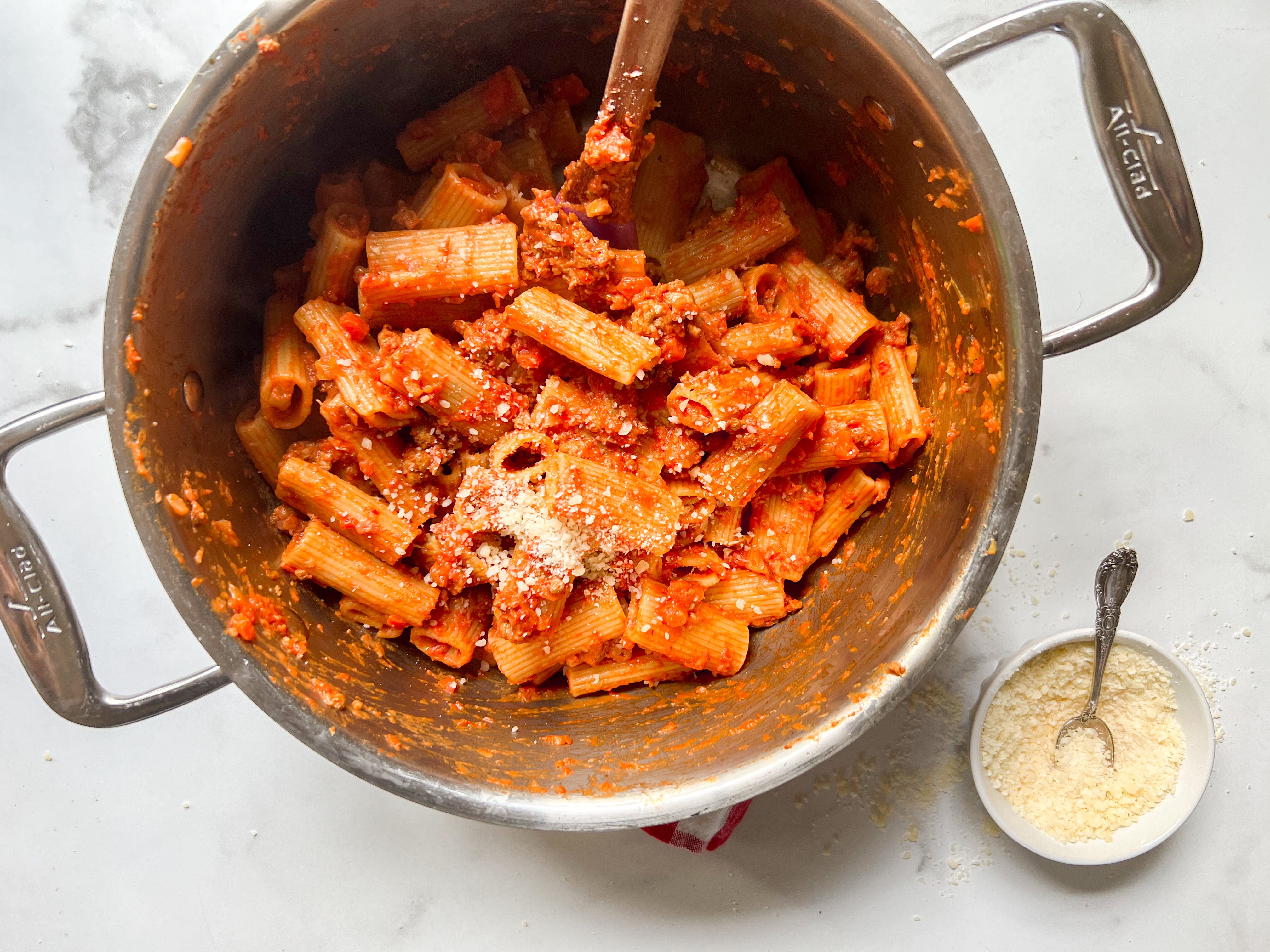 healthyish turkey bolognese by Caroline Chambers