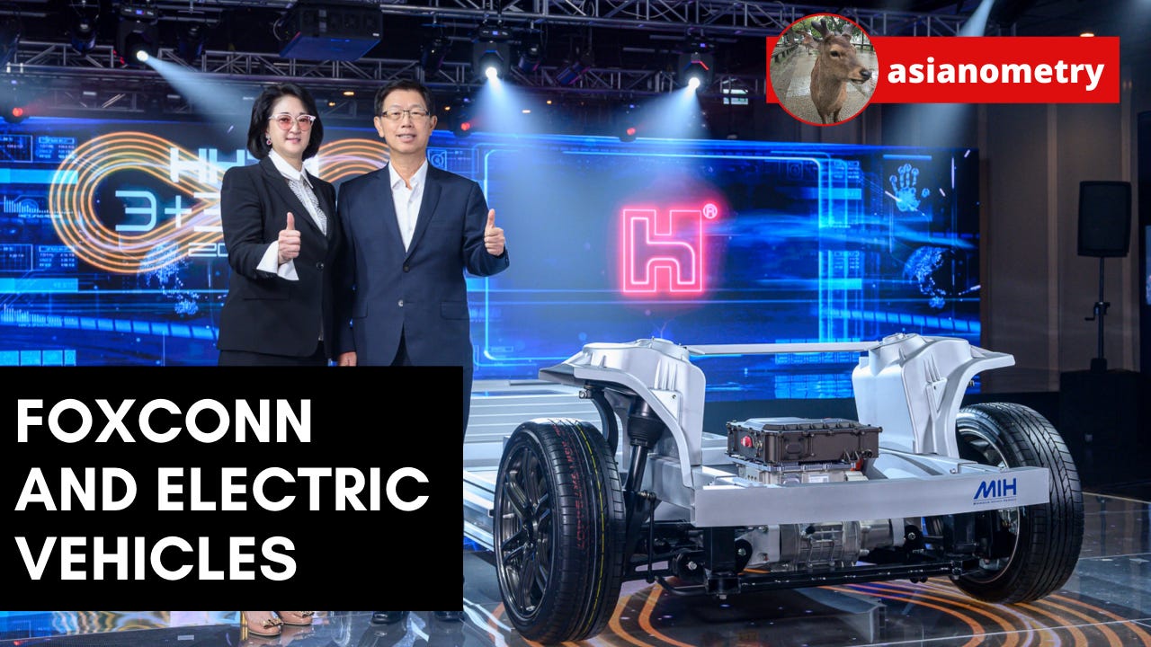Foxconn electric 2025 vehicles