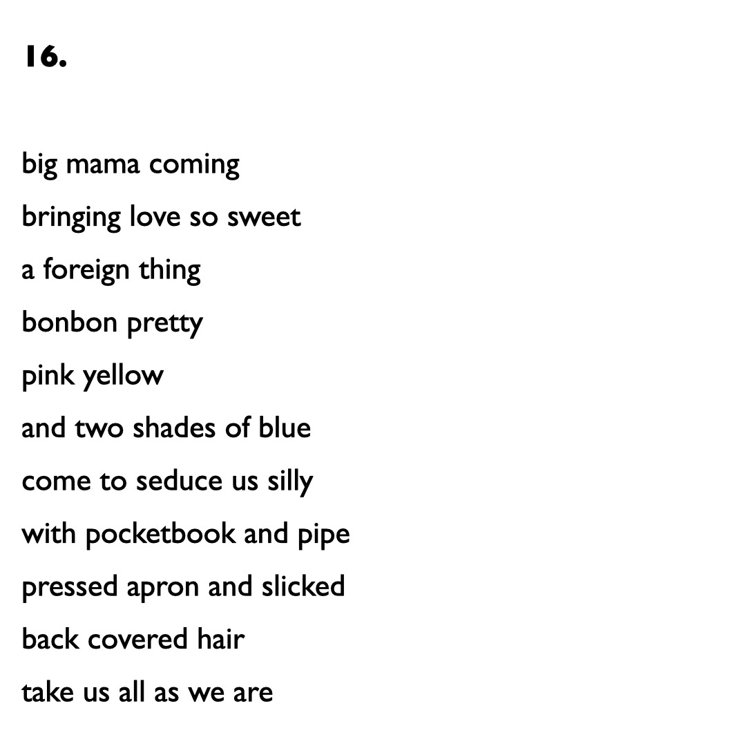 Poems from Bell Hooks' ''When Angels Speak of Love"