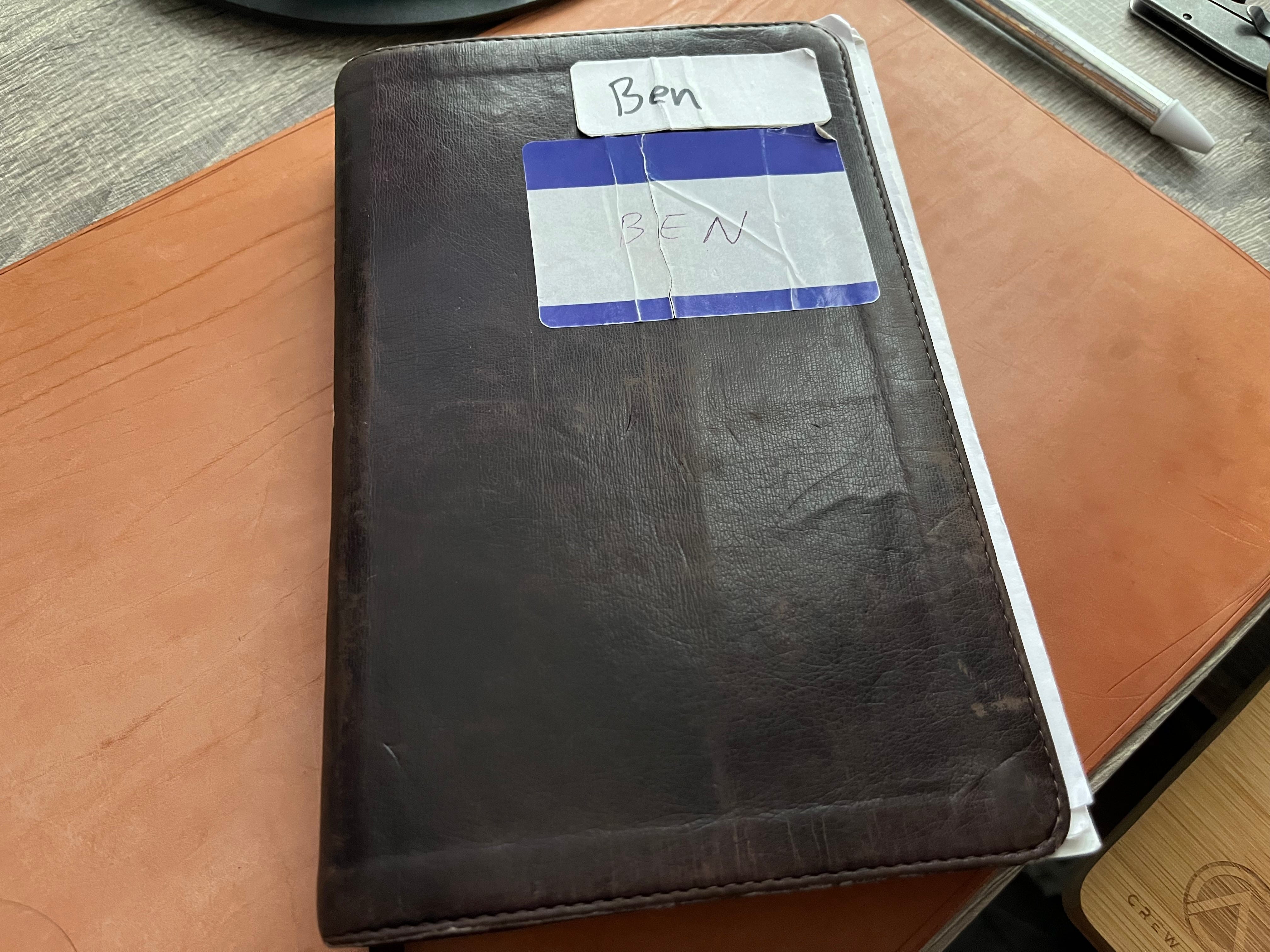 Redeeming Bible Roulette - by Ben Fan - Some Ben Thoughts