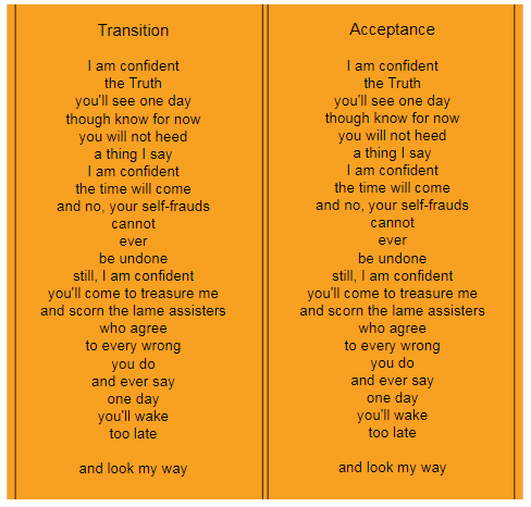 Transition - by So Fasrus - THE VAGINA LIMERICKS