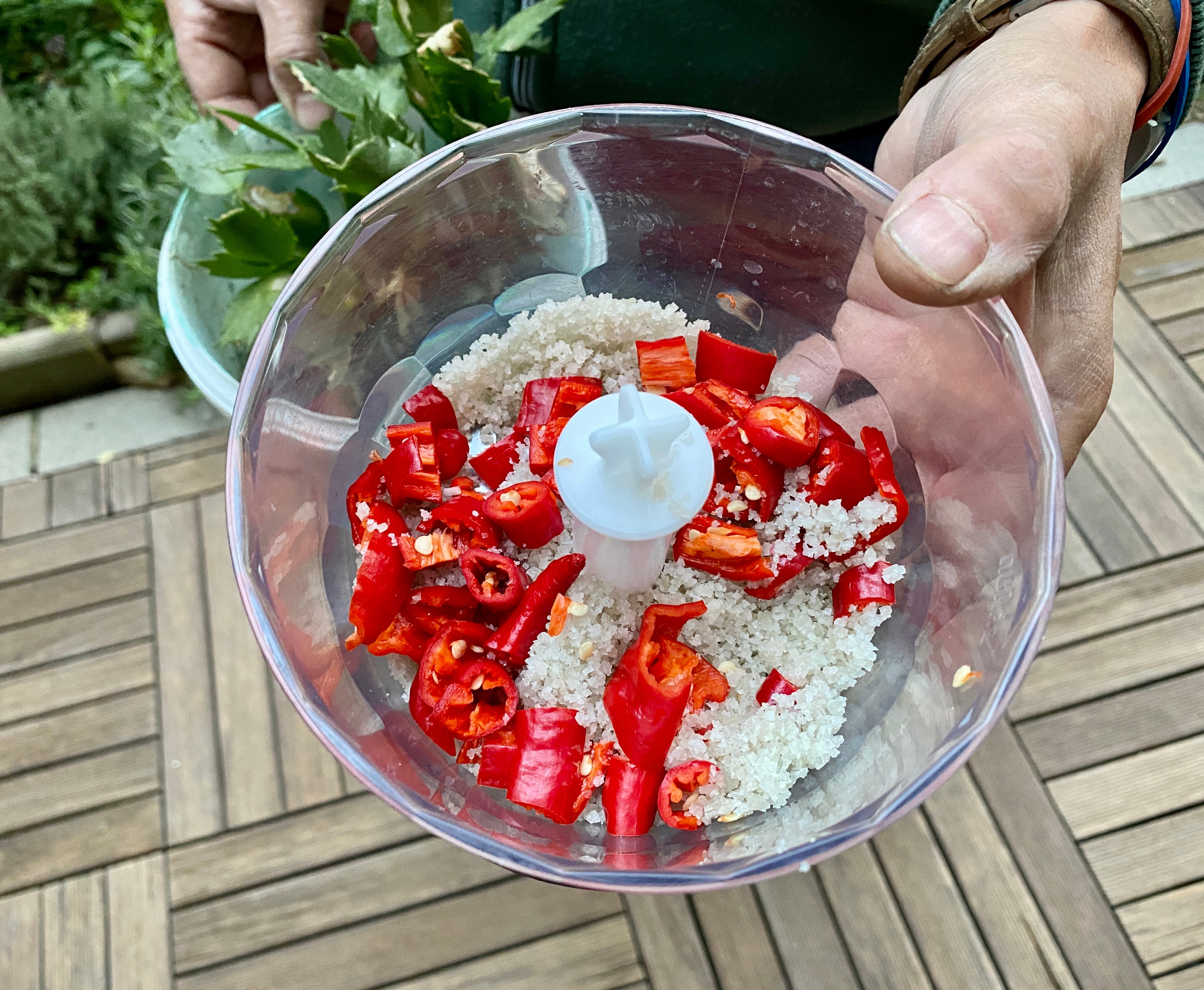 Spicy pepper outlet salt