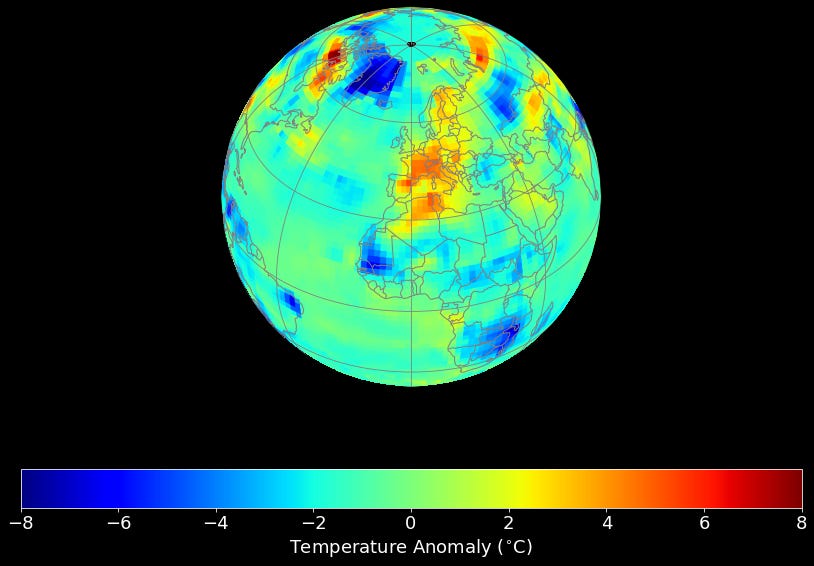 Rotating Global Heatmap - by Bruno Gonçalves