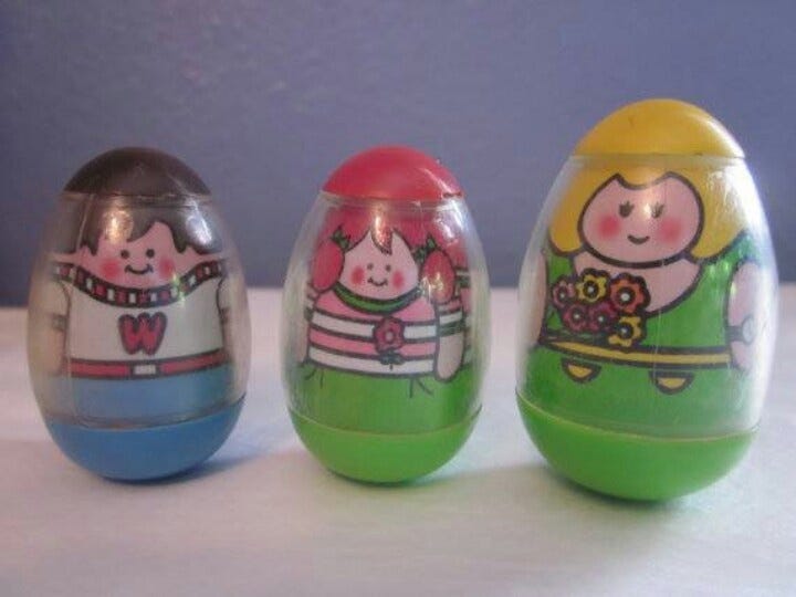 Weeble wobble people online