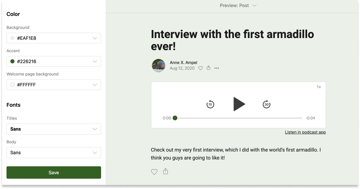 How to customize your substack publication on substack