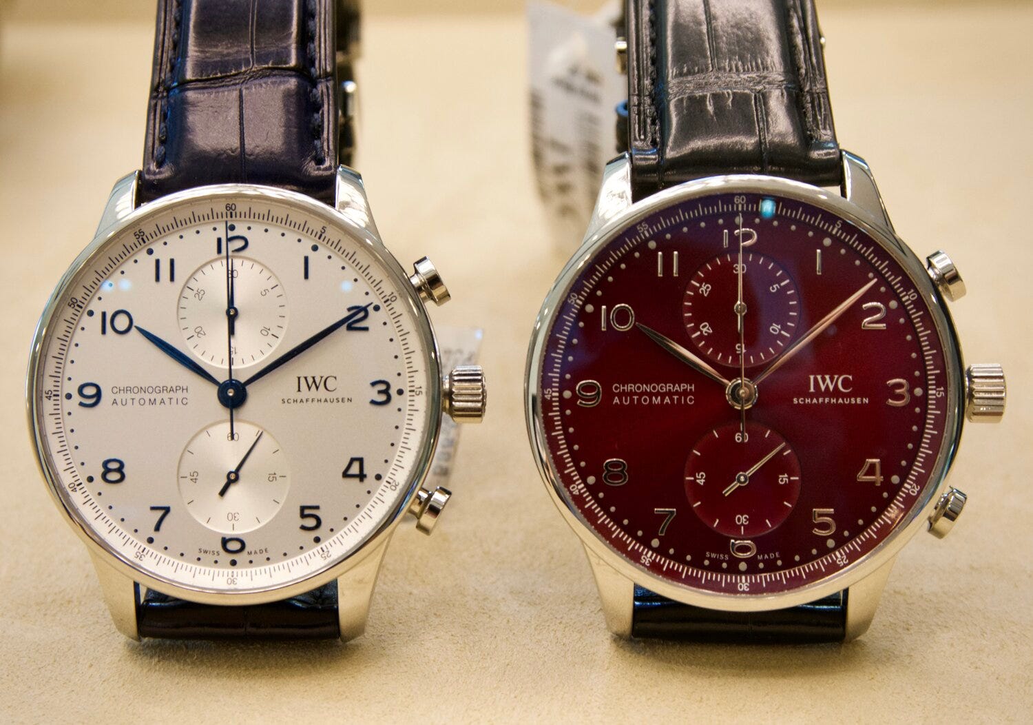 Iwc jubilee portugieser chronograph top
