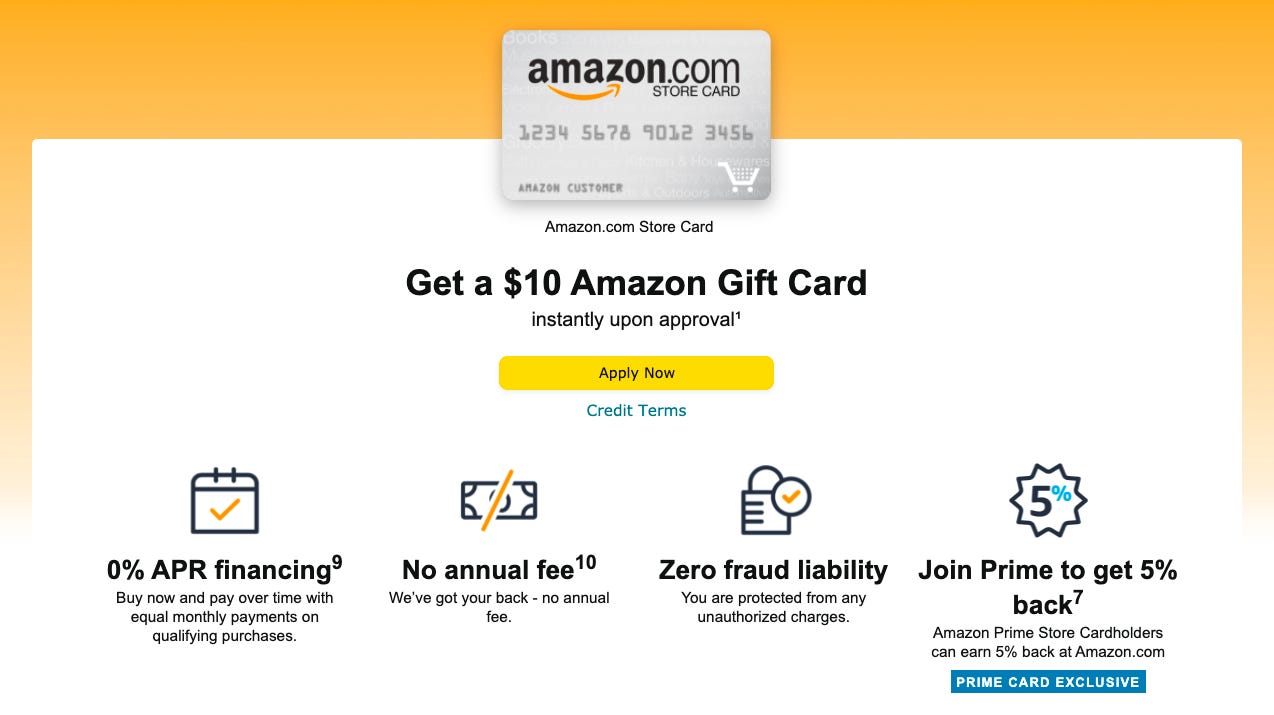 What is the Amazon Store Card good for? Leia aqui What is the purpose