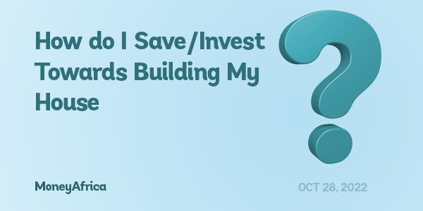Saving towards a house hot sale
