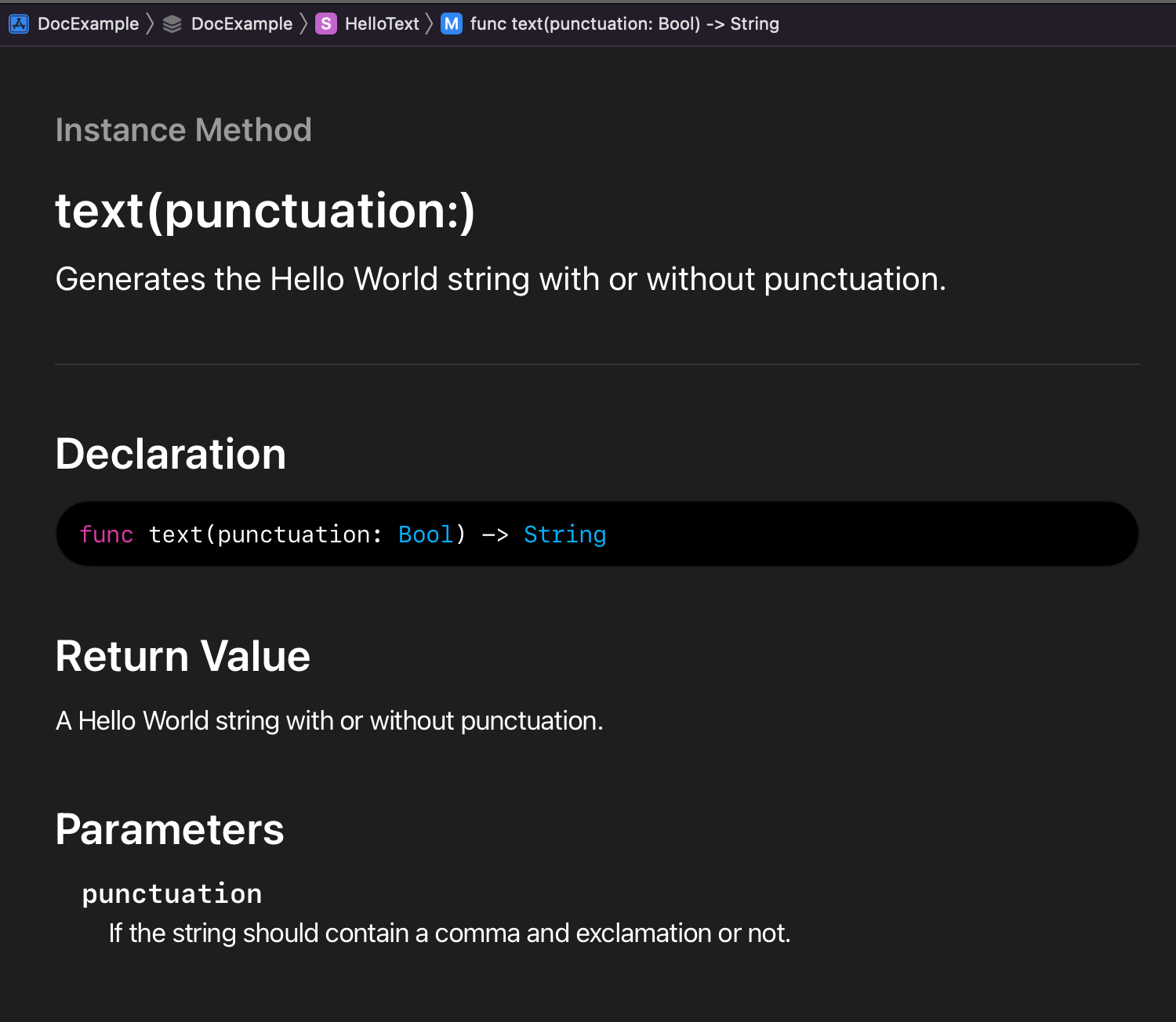 Compile a Documentation Catalog To Use In Your App