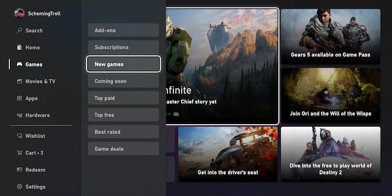 Has Xbox changed discoverability with its new store