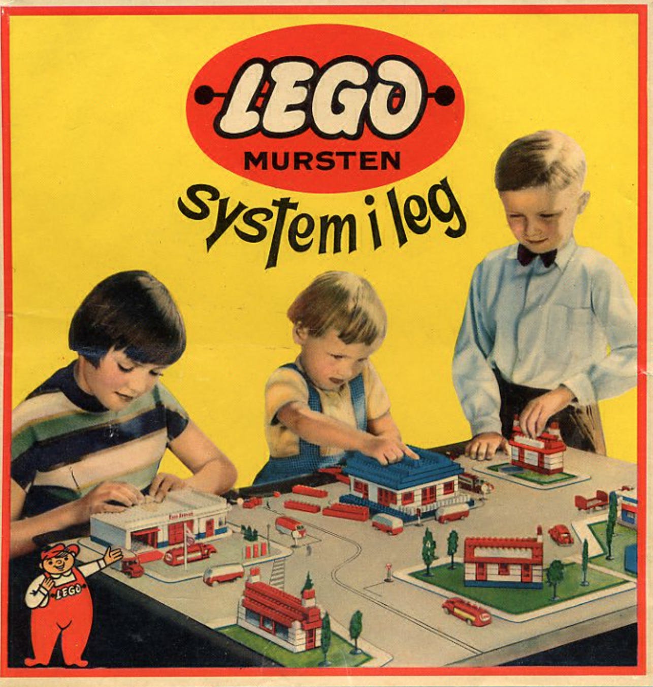 Lego invented in 2025 1955