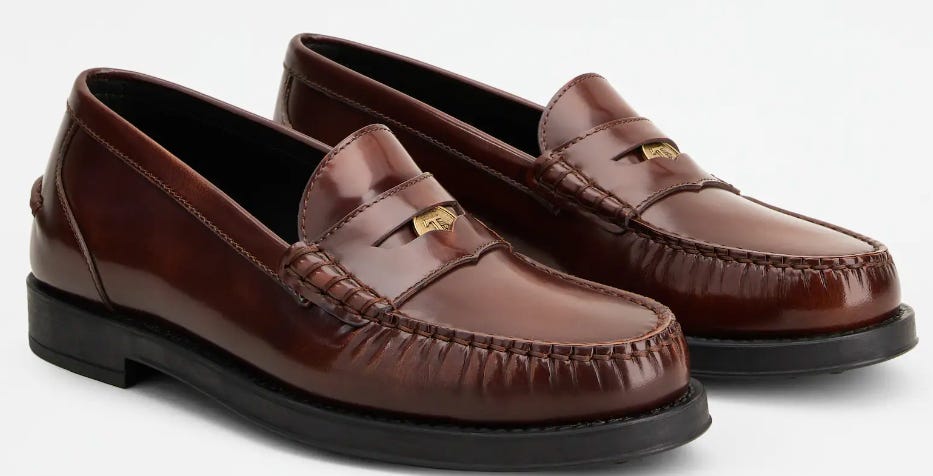 Real hotsell penny loafers
