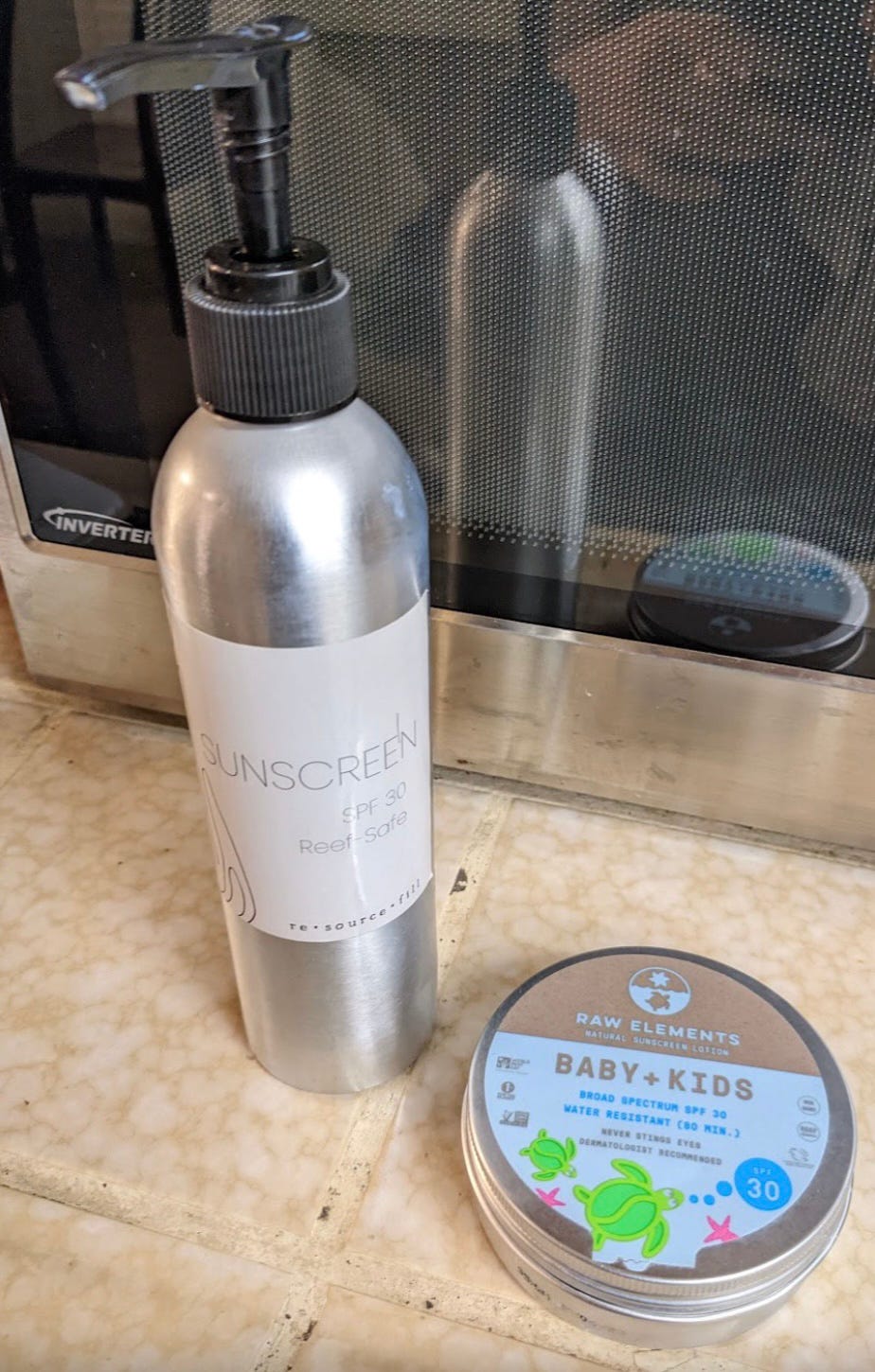 Reef safe Sunblock by Nancy Hu's Your Climate Mama