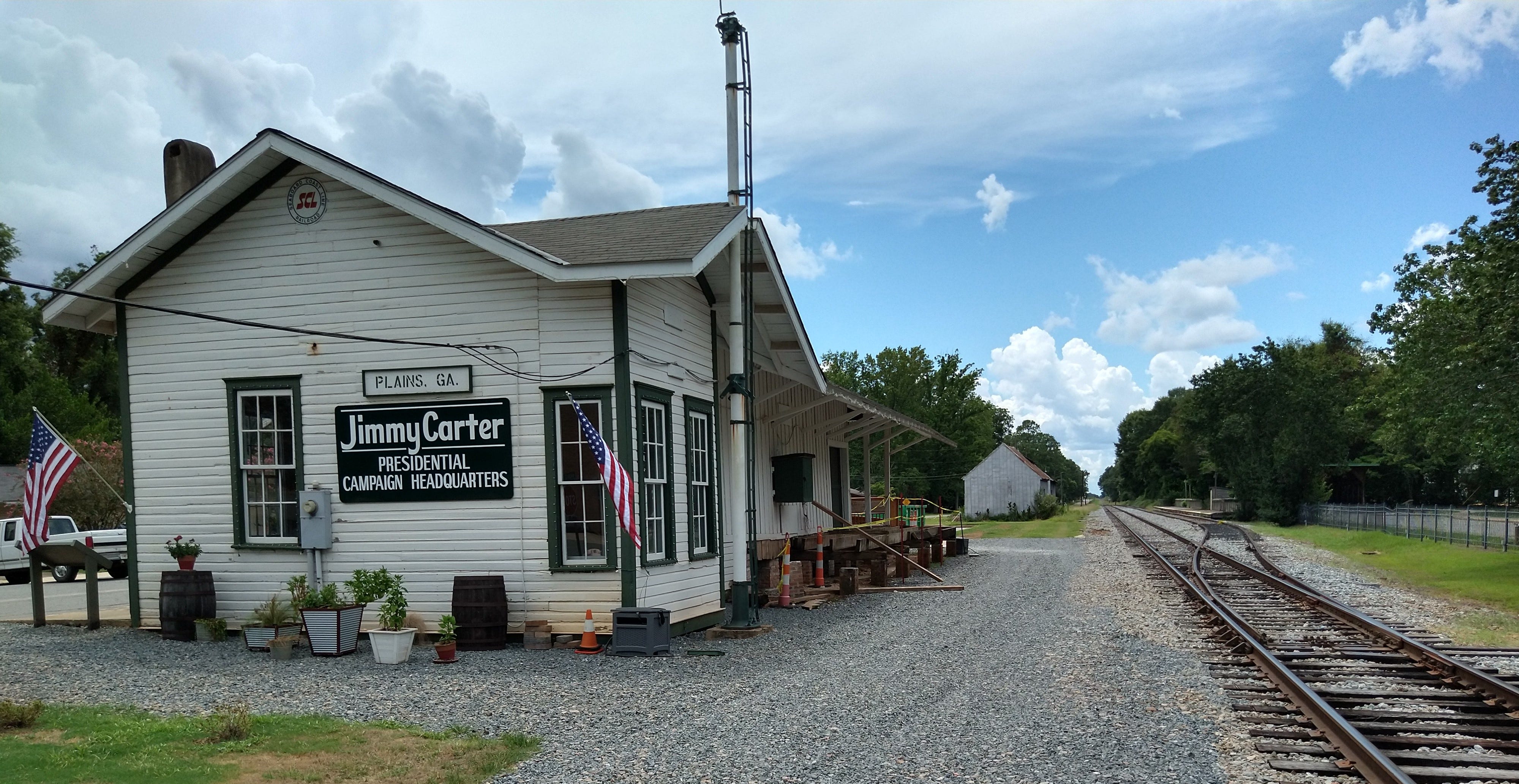 Visiting Plains, the Home of President Jimmy Carter
