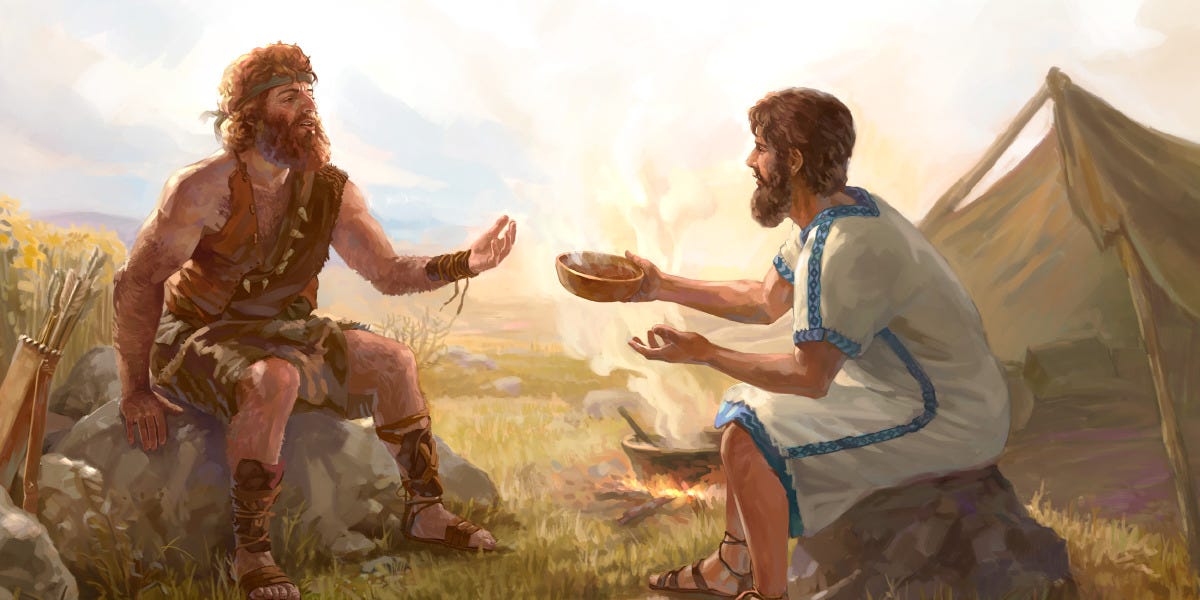 Jacob and Esau by Litwithprayer Letter