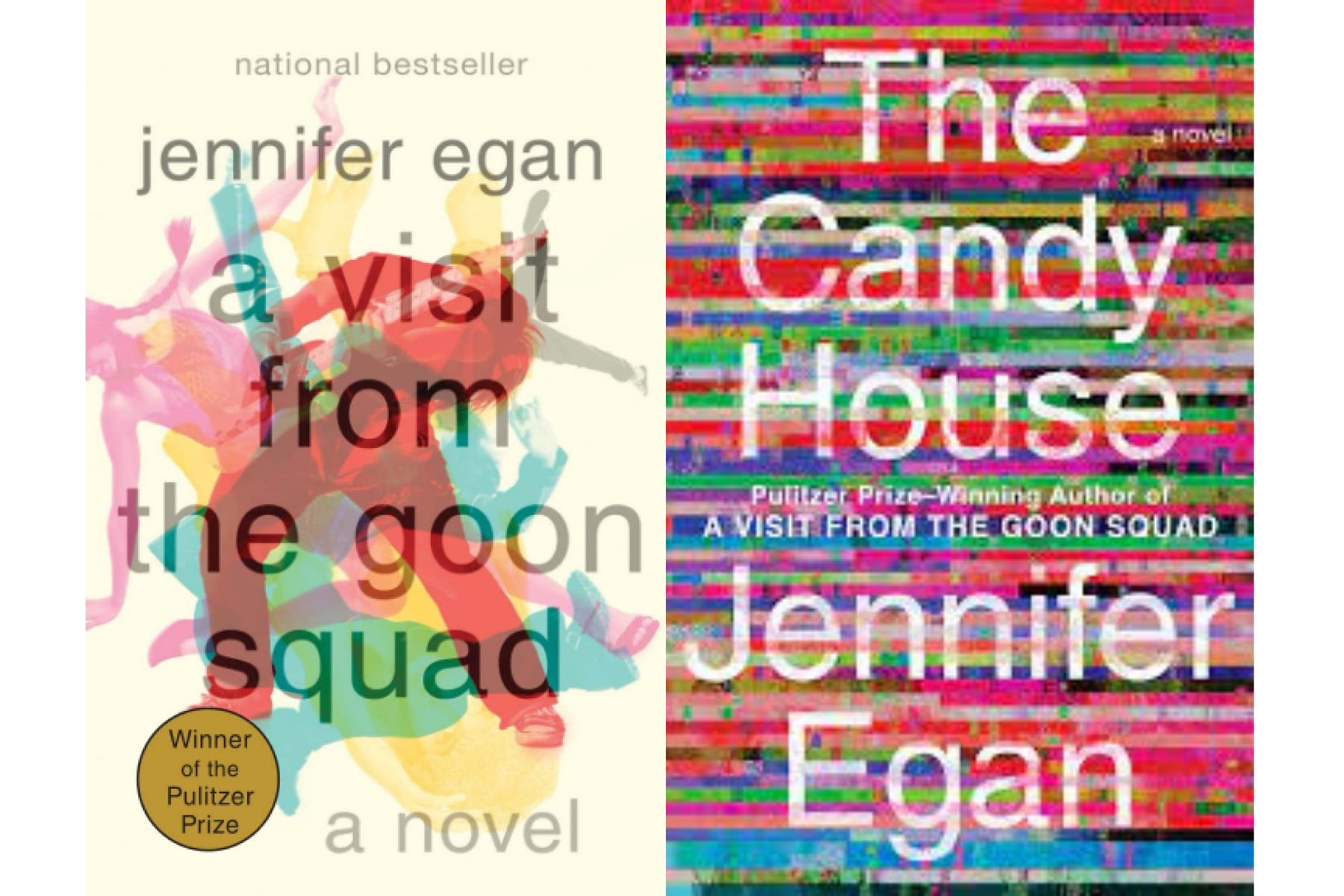 the candy house and the goon squad by Ashley Dean