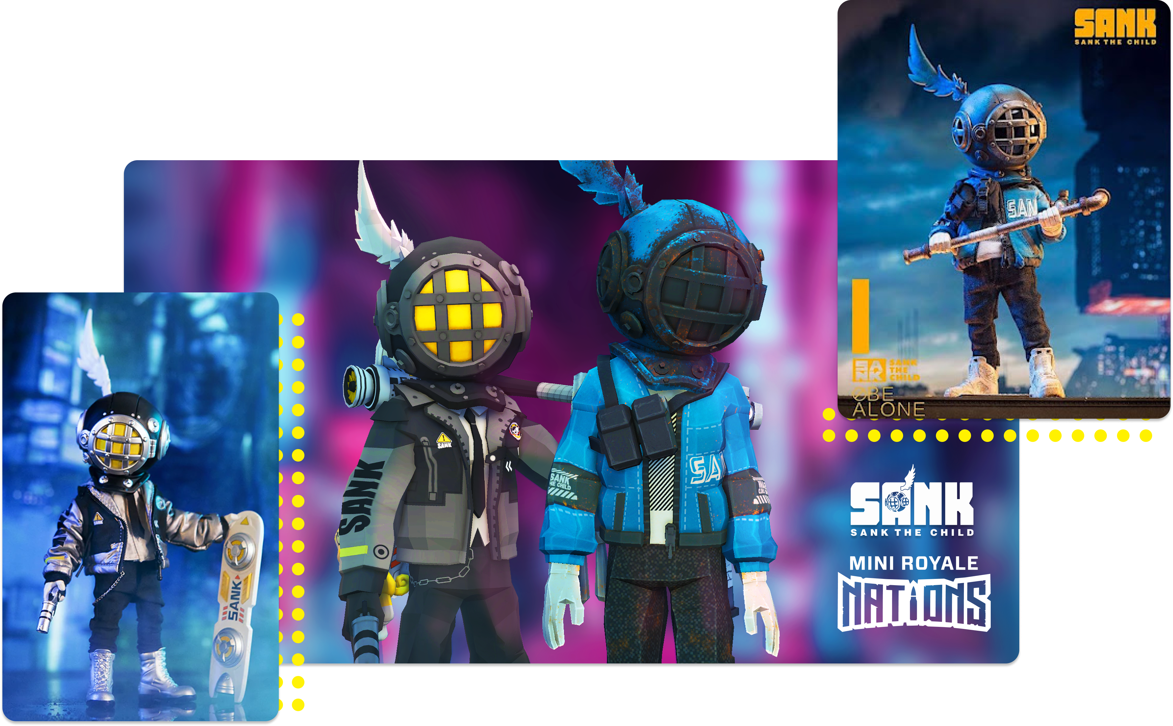 Announcing Mini Royale x Sank Toys by grawaii