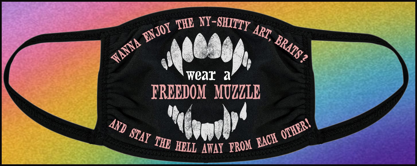 The Comically Tragic Covid Mask Of The Red Death