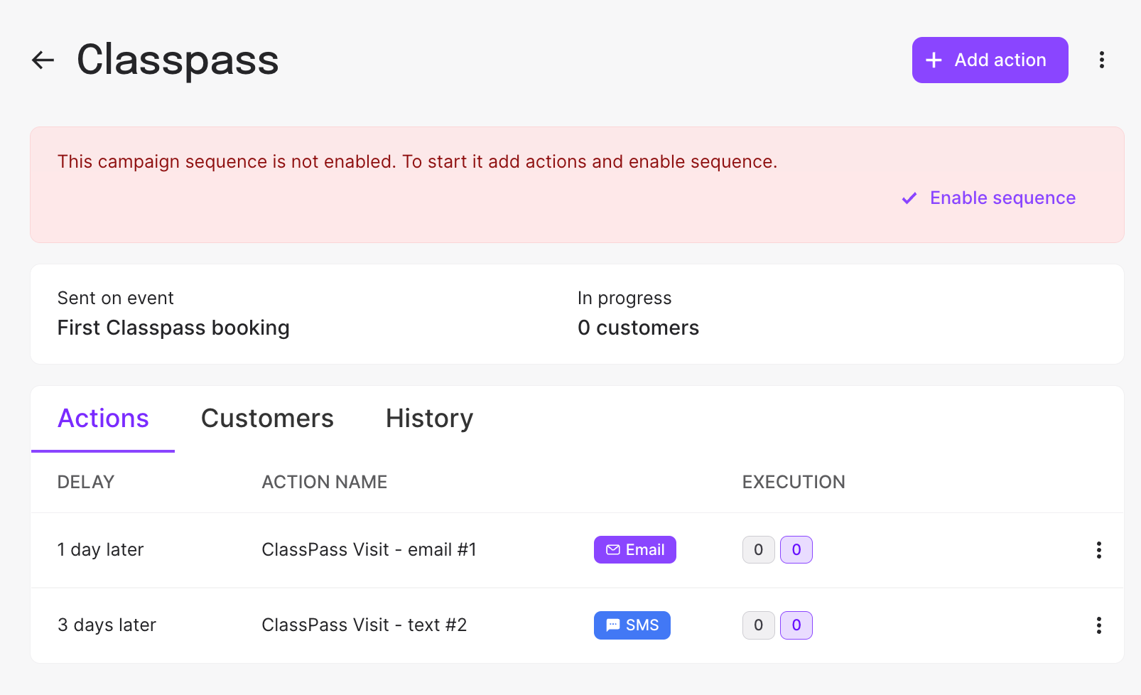 Convert Classpass users to members using marketing campaigns!