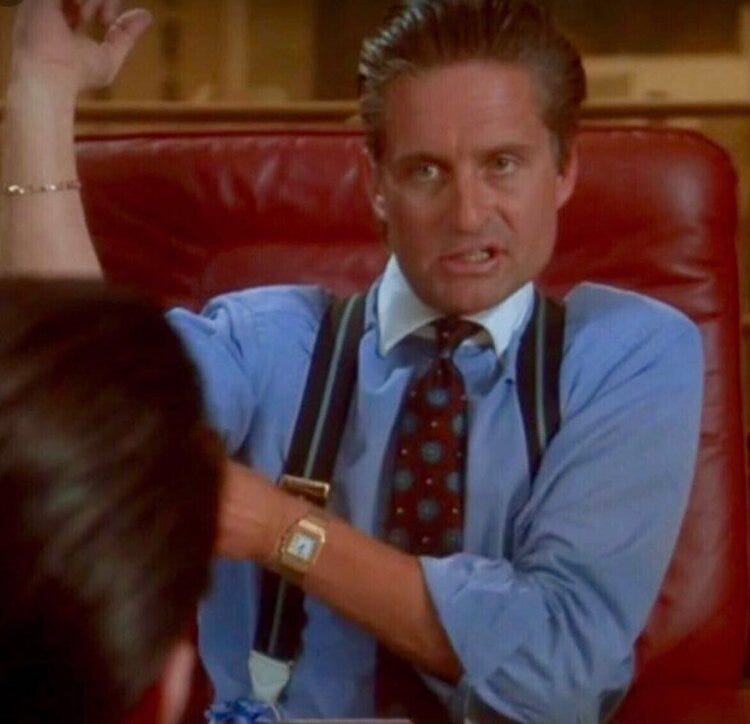 Cartier santos gordon gekko new arrivals