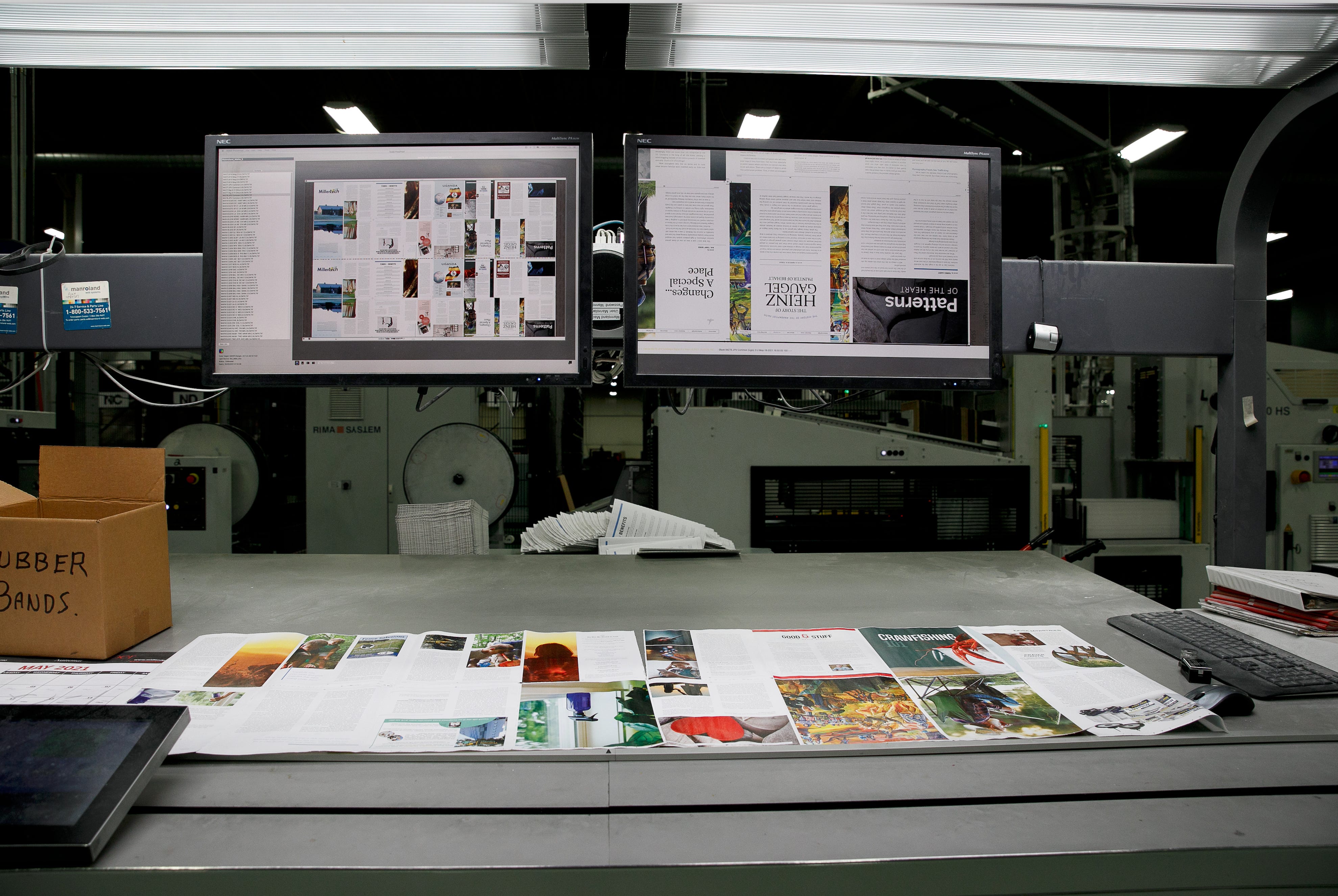 What Does It Take To Print a Magazine? Plain Values