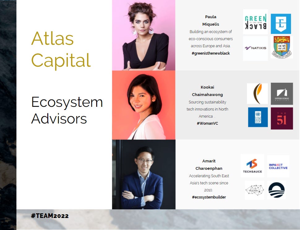 Meet Atlas Capital's new ecosystem advisors! And (really) meet them ...