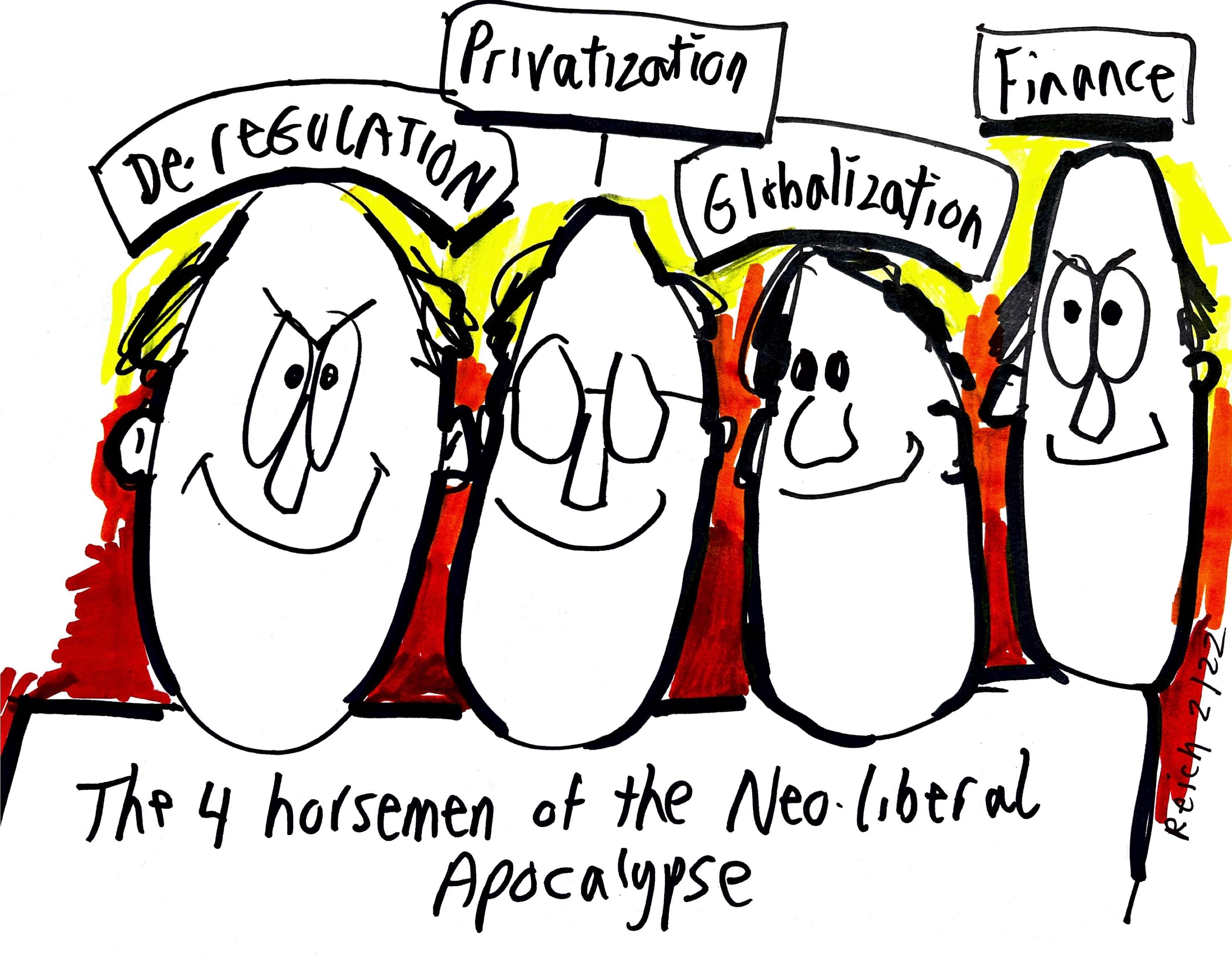 The Week Ahead The Four Horsemen of the Neoliberal Apocalypse
