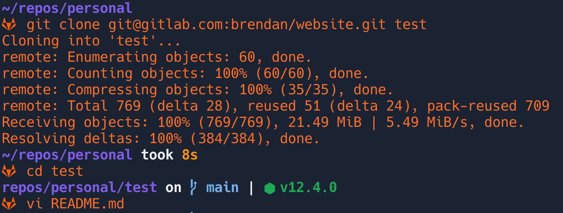 Rename your Git default branch from master to main (with GitLab