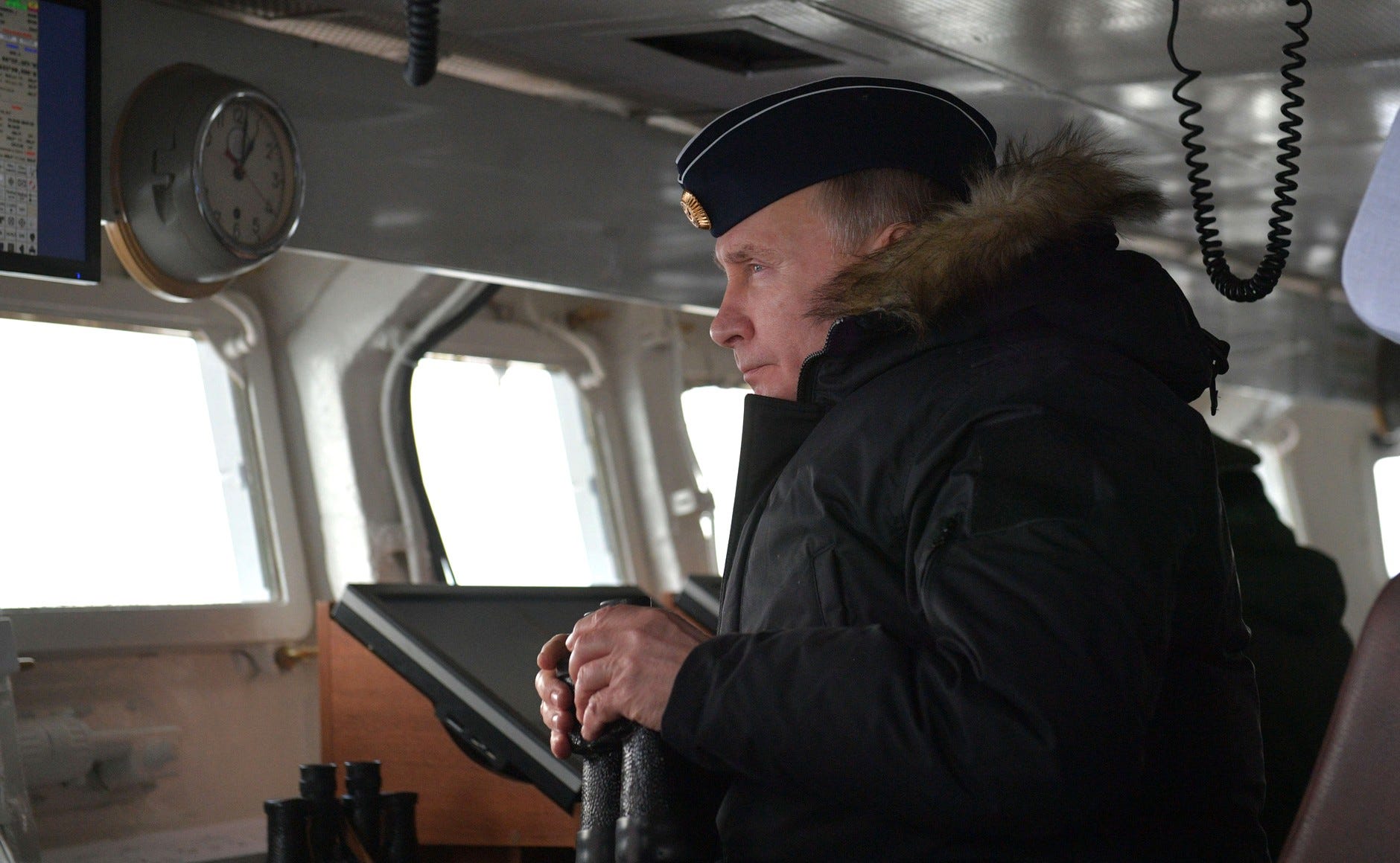 путин на море