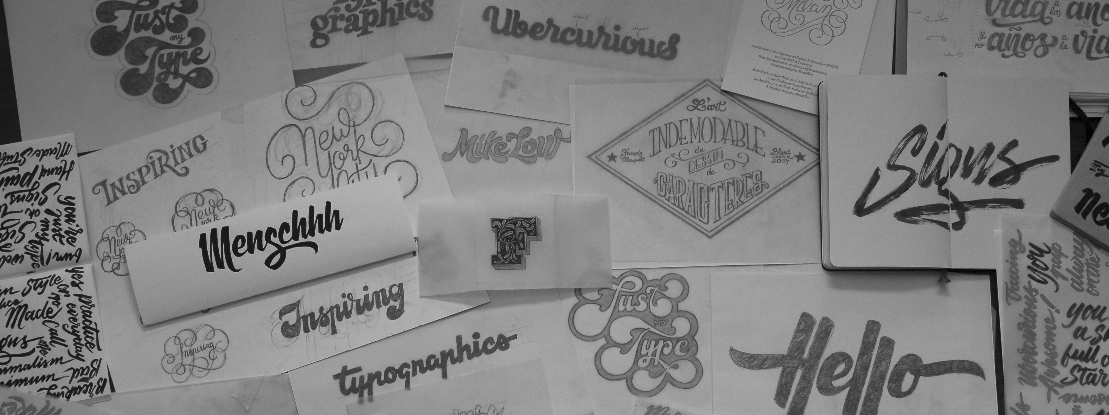 Les premiers workshops Lettering sont en ligne