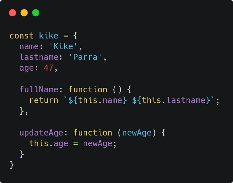 Composición de objetos en Javascript - by Pablo Fernández