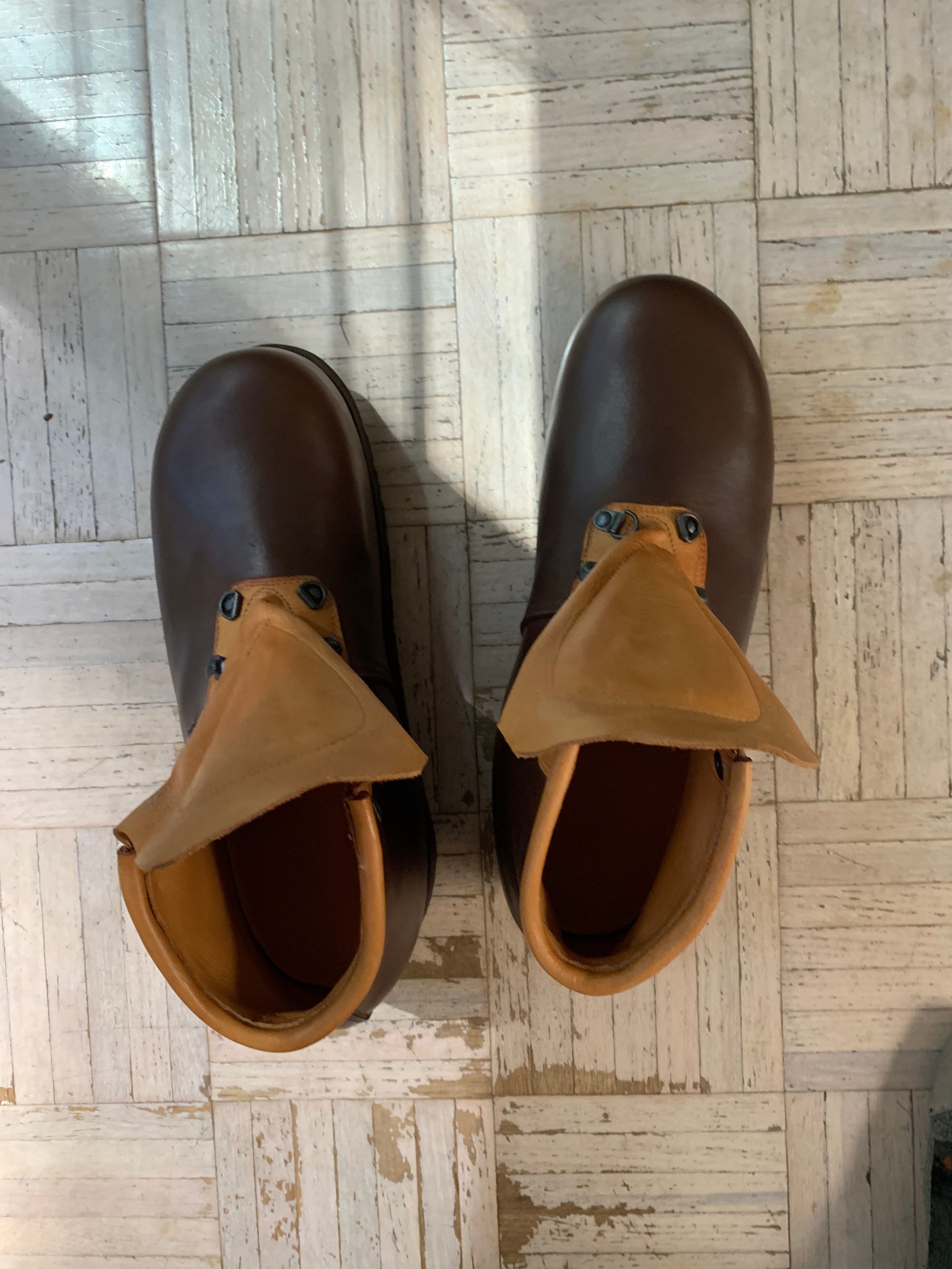 First review of Kevin Leahy custom backpacking boots