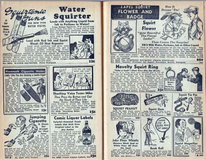 The 054 The Johnson Smith Novelty catalog