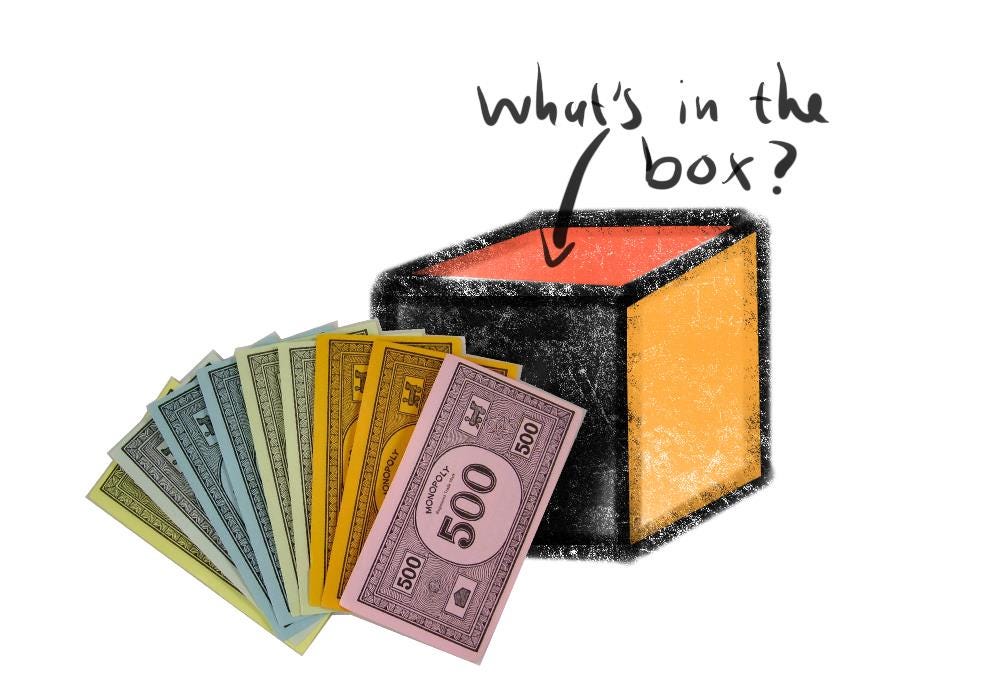 Monopoly money shop