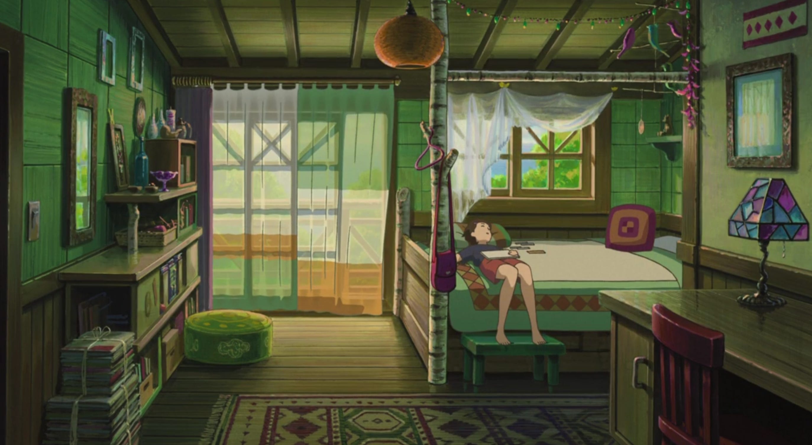 ode to the bedrooms of studio ghibli 🛏🌱