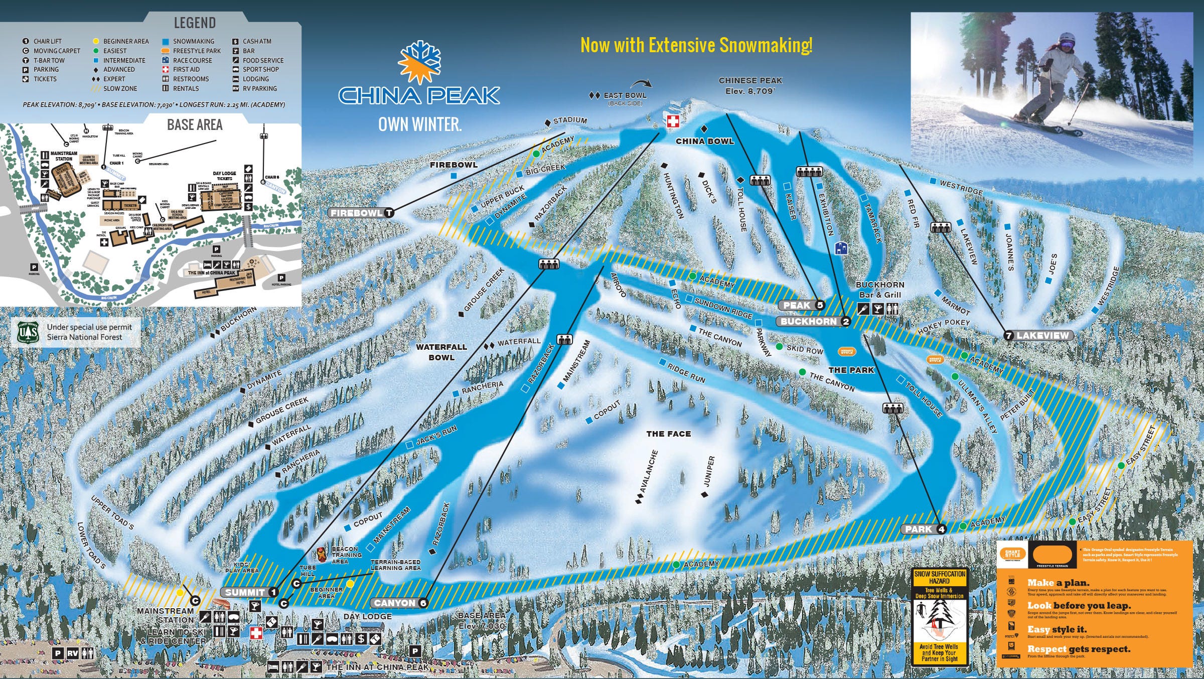 Mountain high ski sales resort
