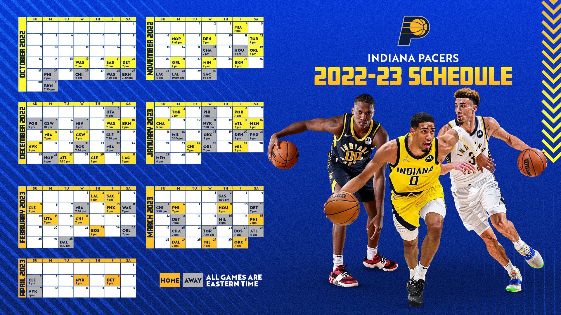 Pacers schedule hotsell